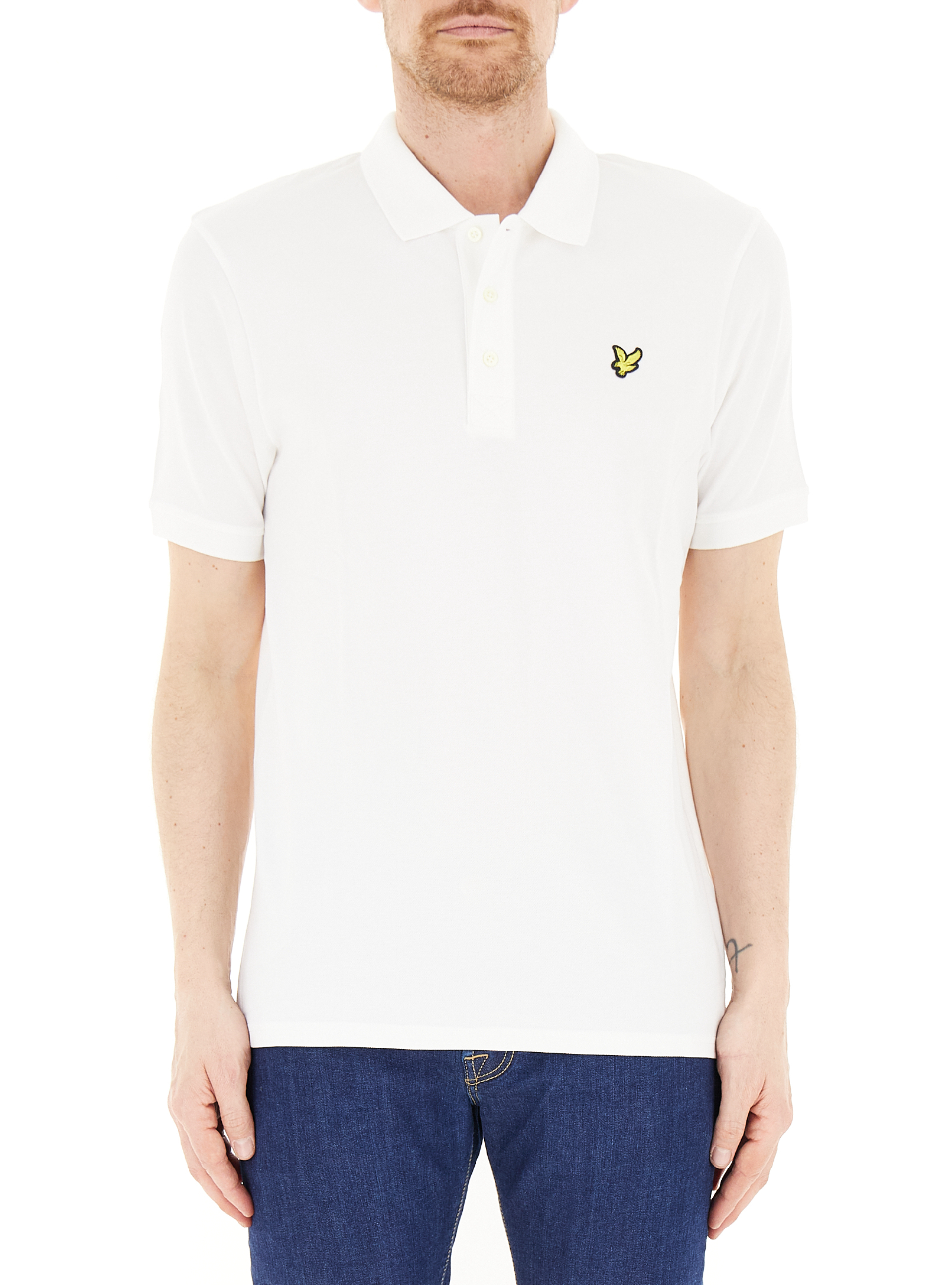 Lyle & Scott Polo in cotone BIANCO