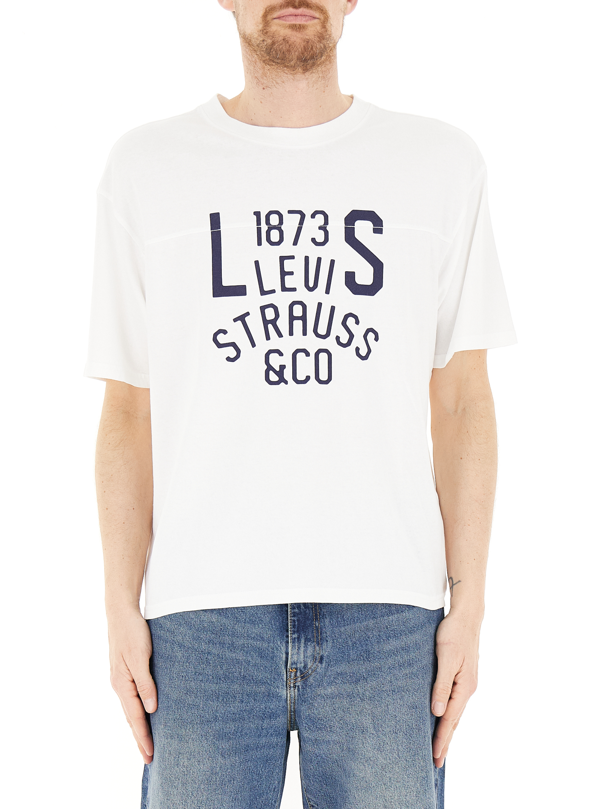 T-shirt girocollo LEVI'S BIANCO