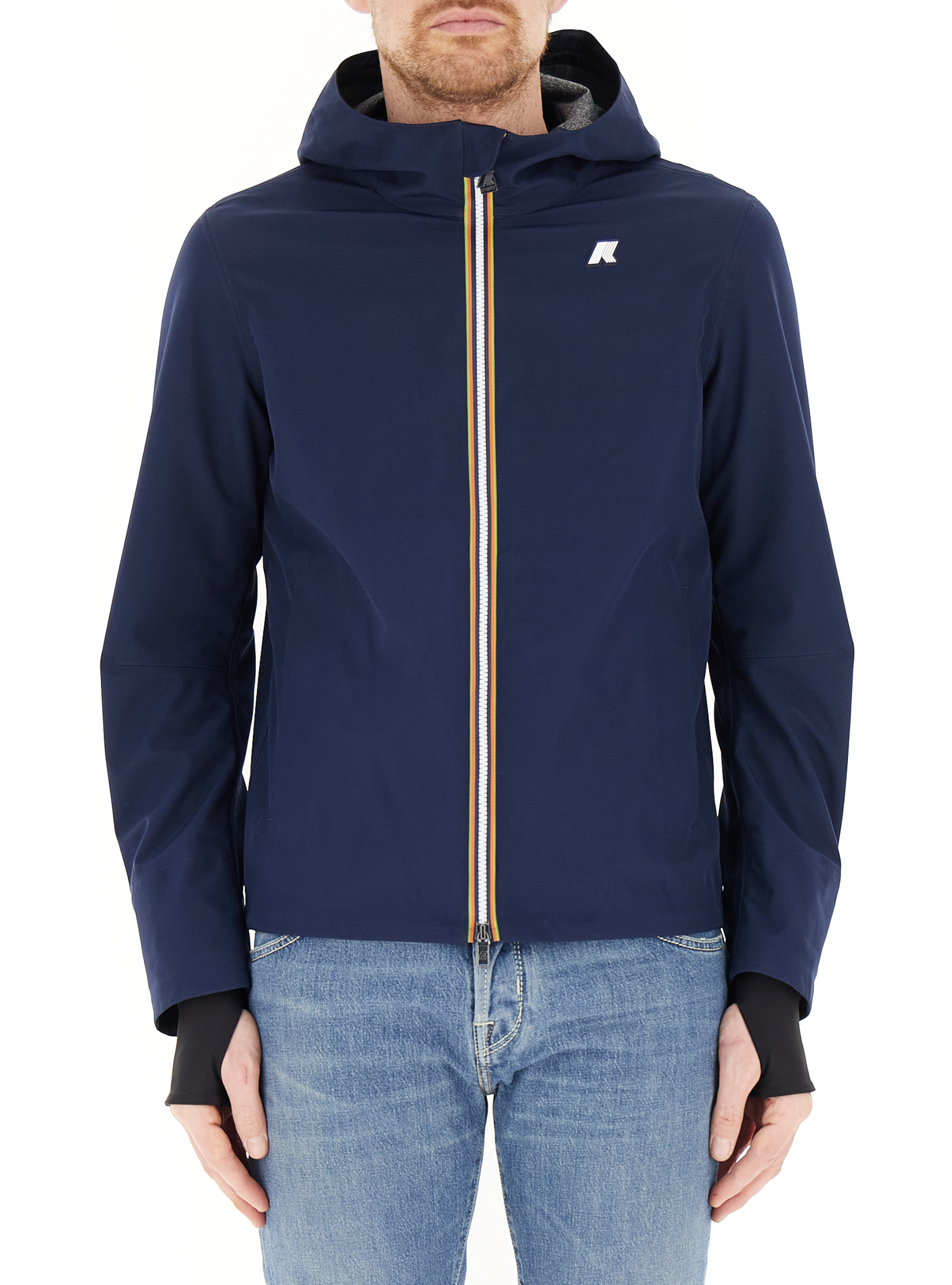 Giubbino con cappuccio BLU NAVY