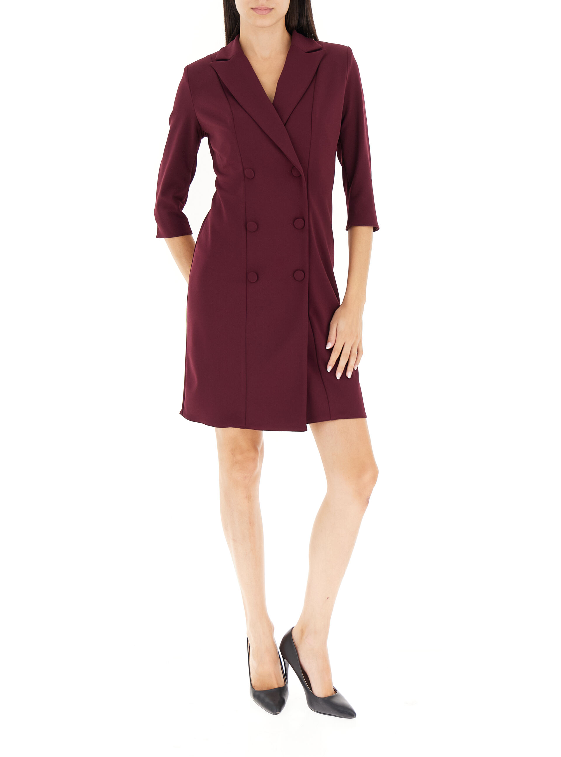 RINASCIMENTO Abito blazer BORDEAUX