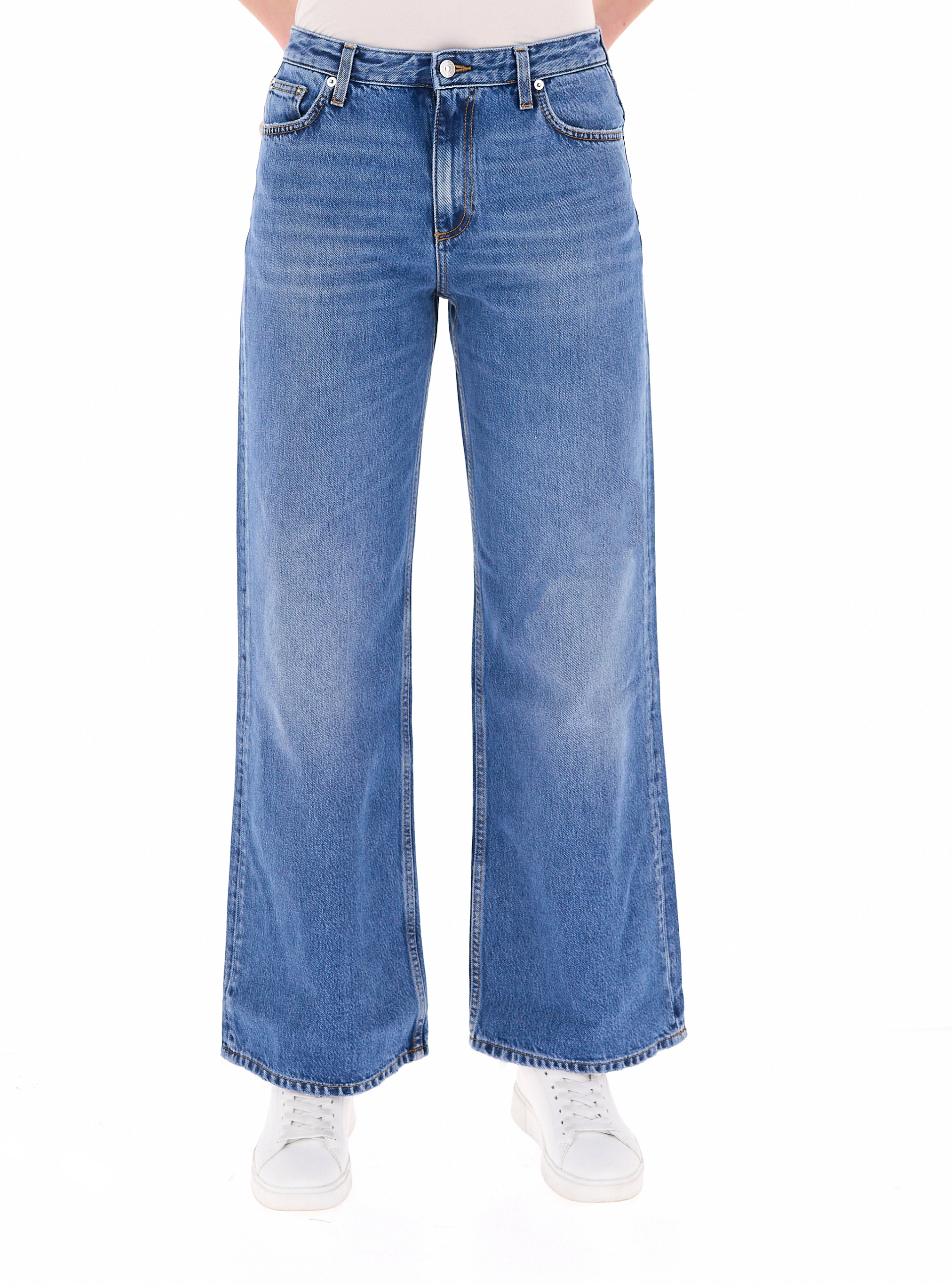 ROY ROGER'S Jeans wide leg BLU 27