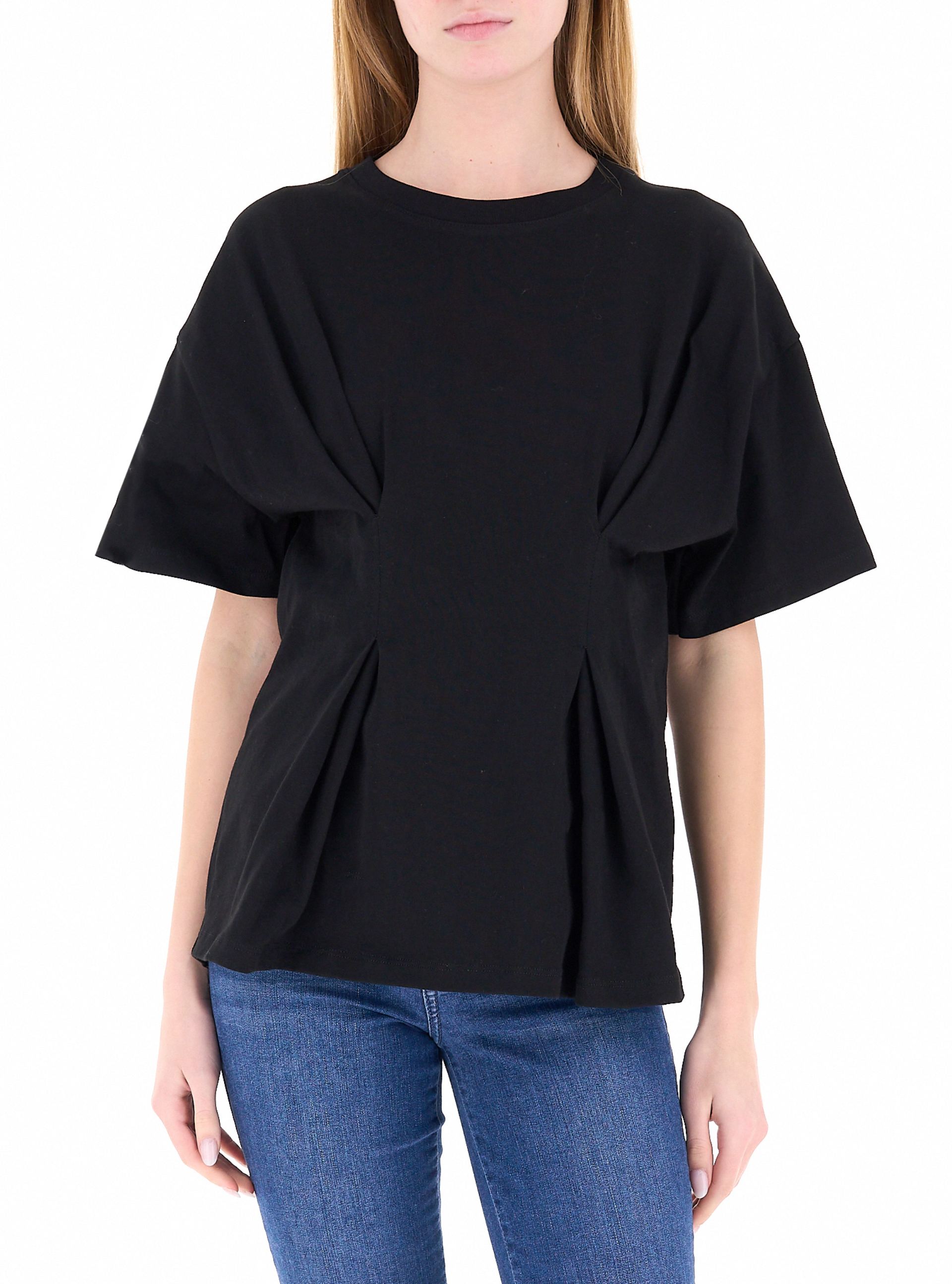 VICOLO T-shirt girocollo NERO