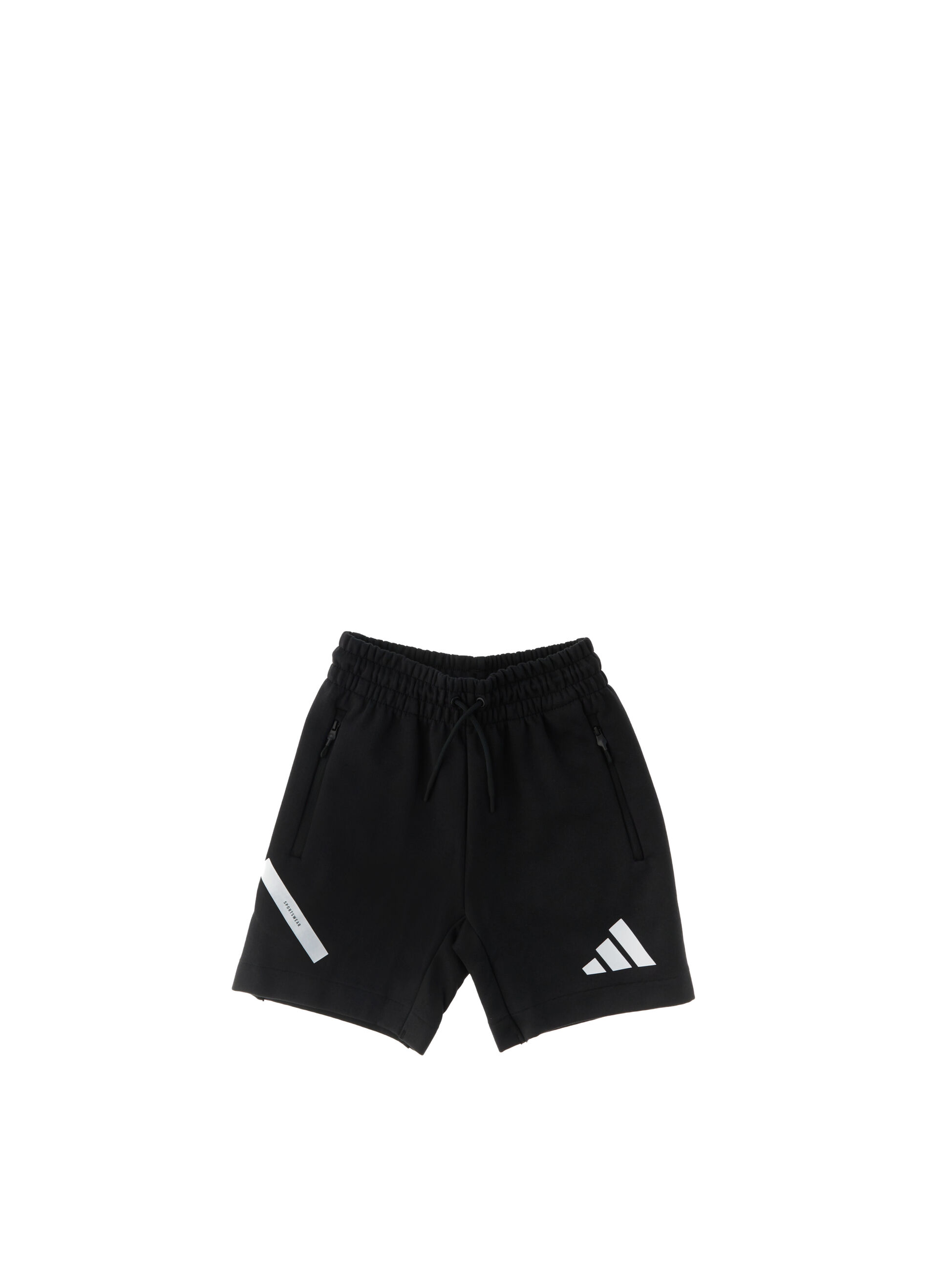 Adidas Bermuda in felpa NERO 9-10A
