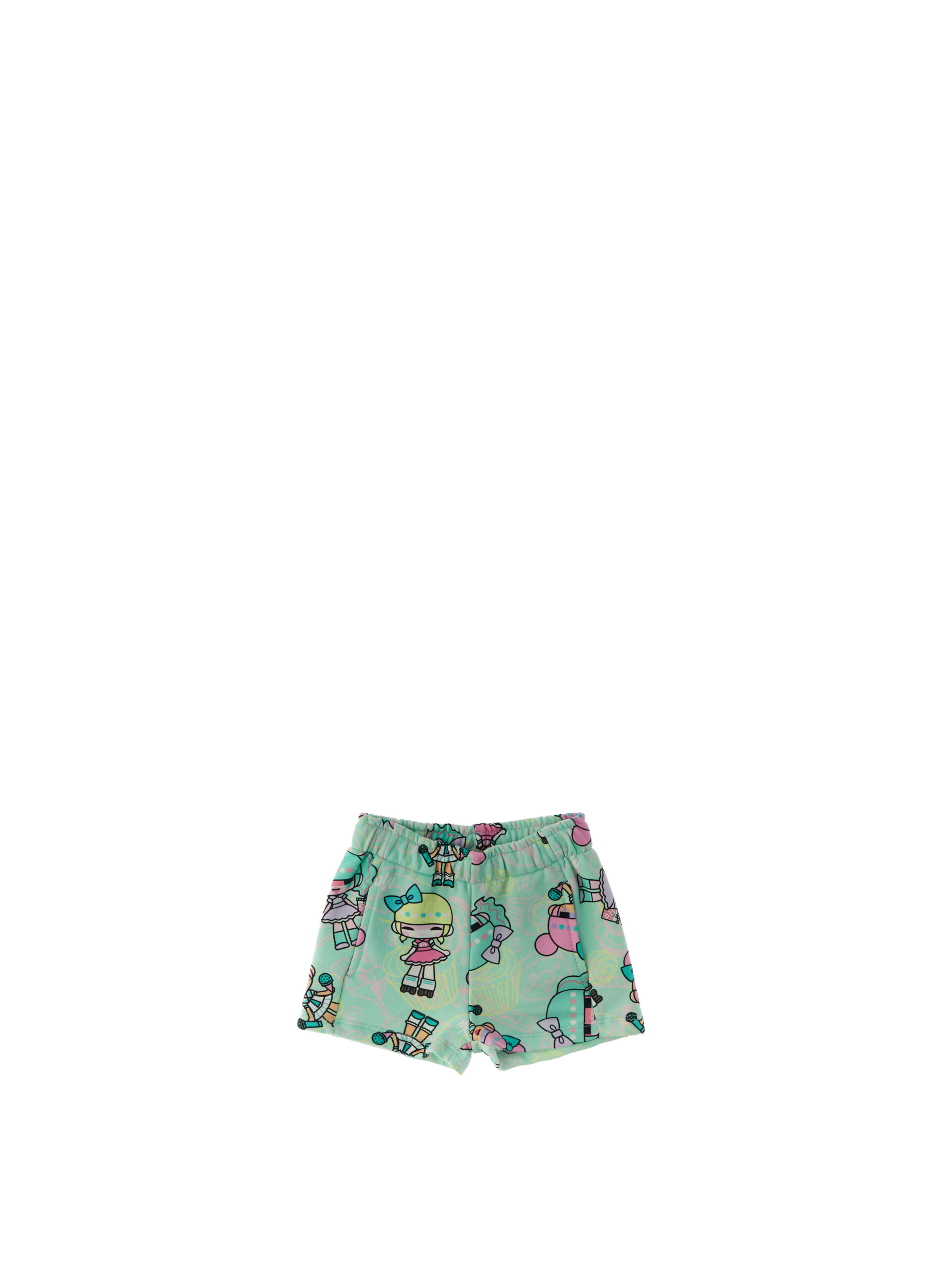 Shorts in felpa ACQUAMARINA 6A