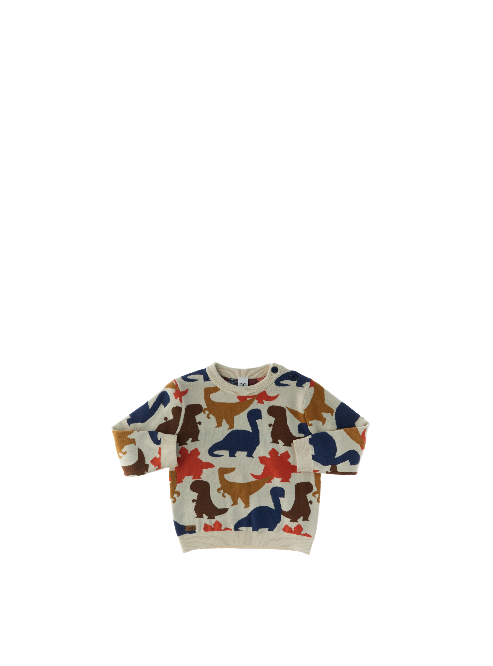 IDO Maglione in cotone MULTICOLOR