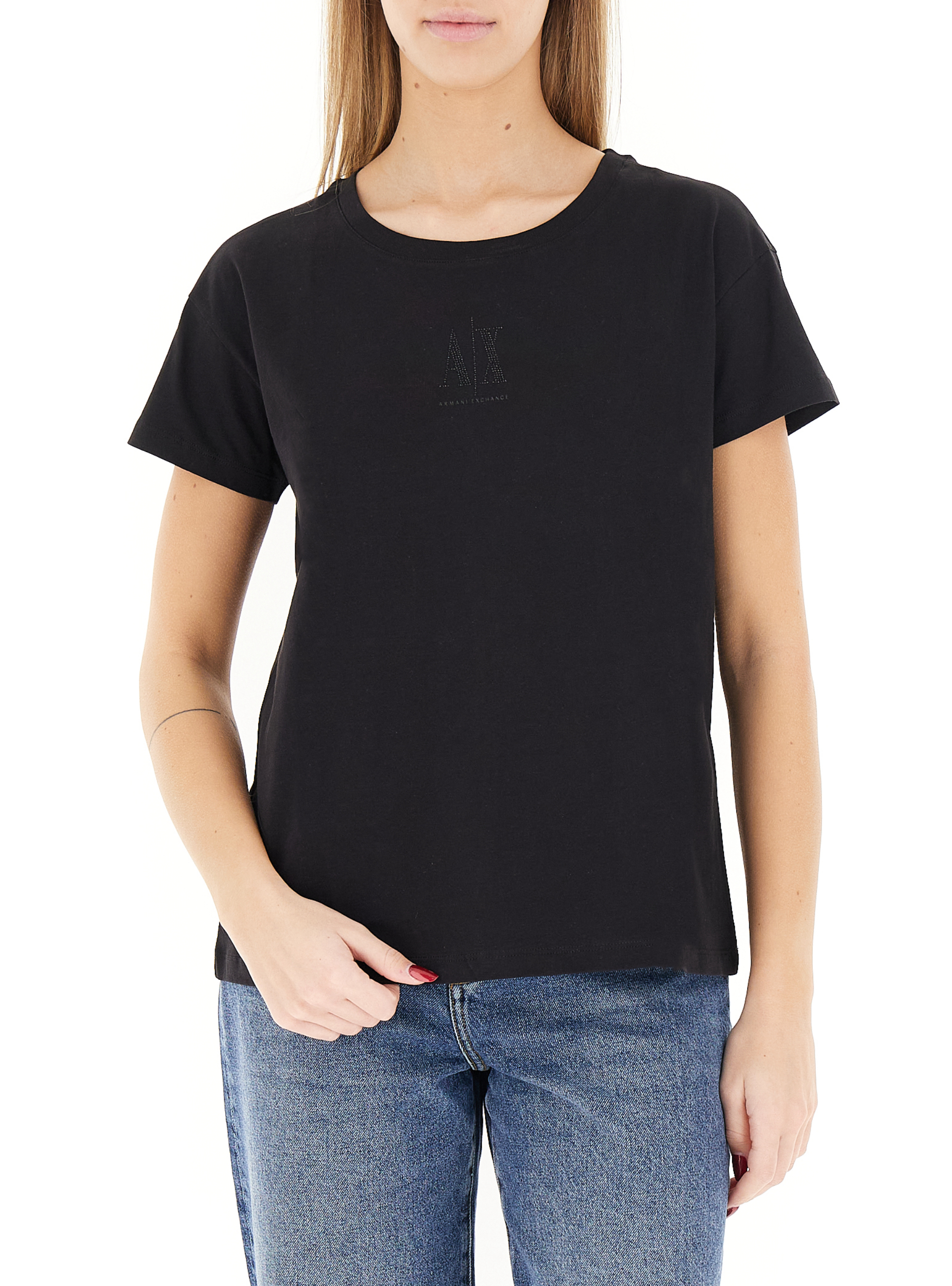 T-shirt girocollo NERO XL