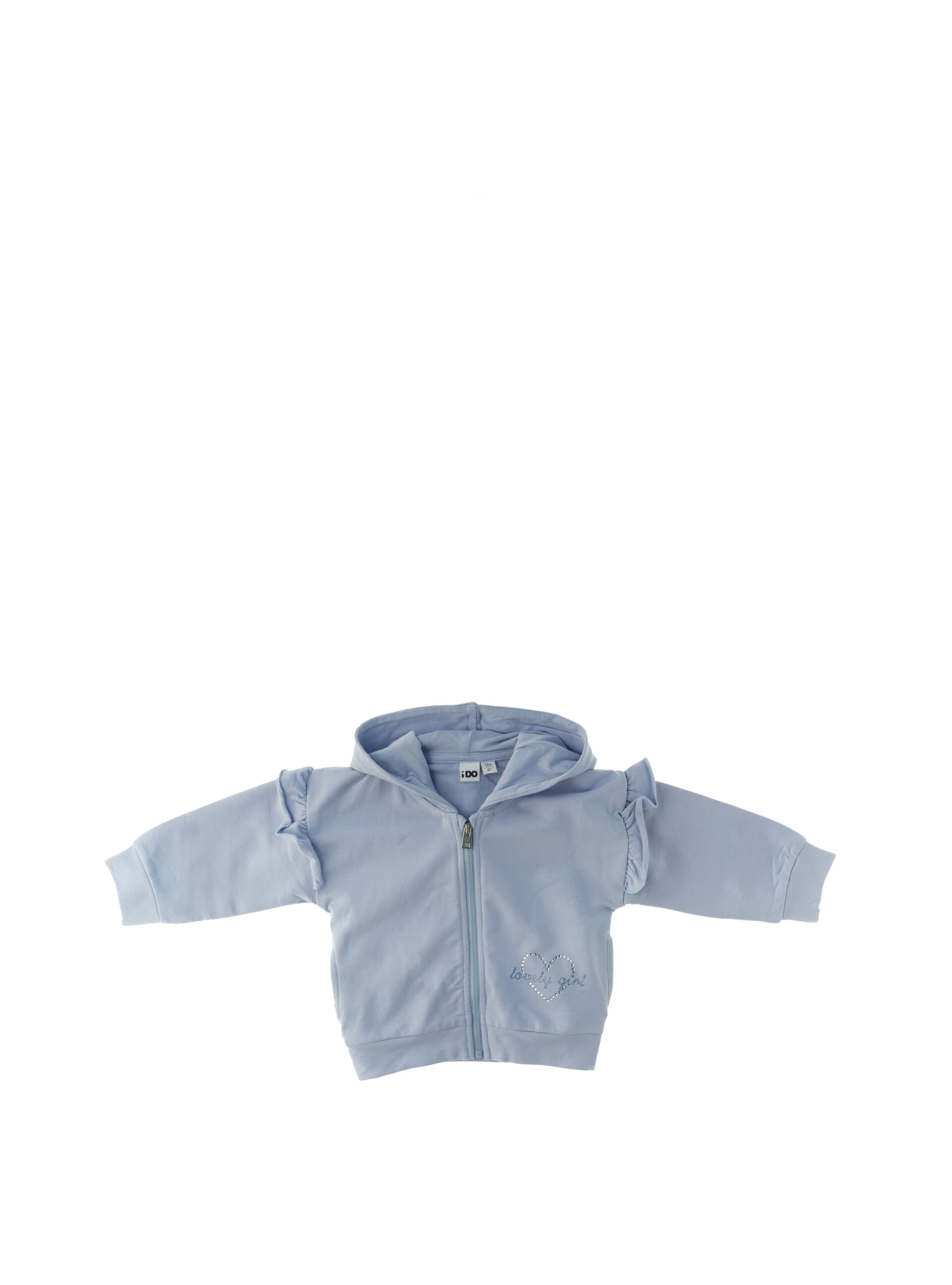 Felpa con cappuccio AZZURRO CHIARO