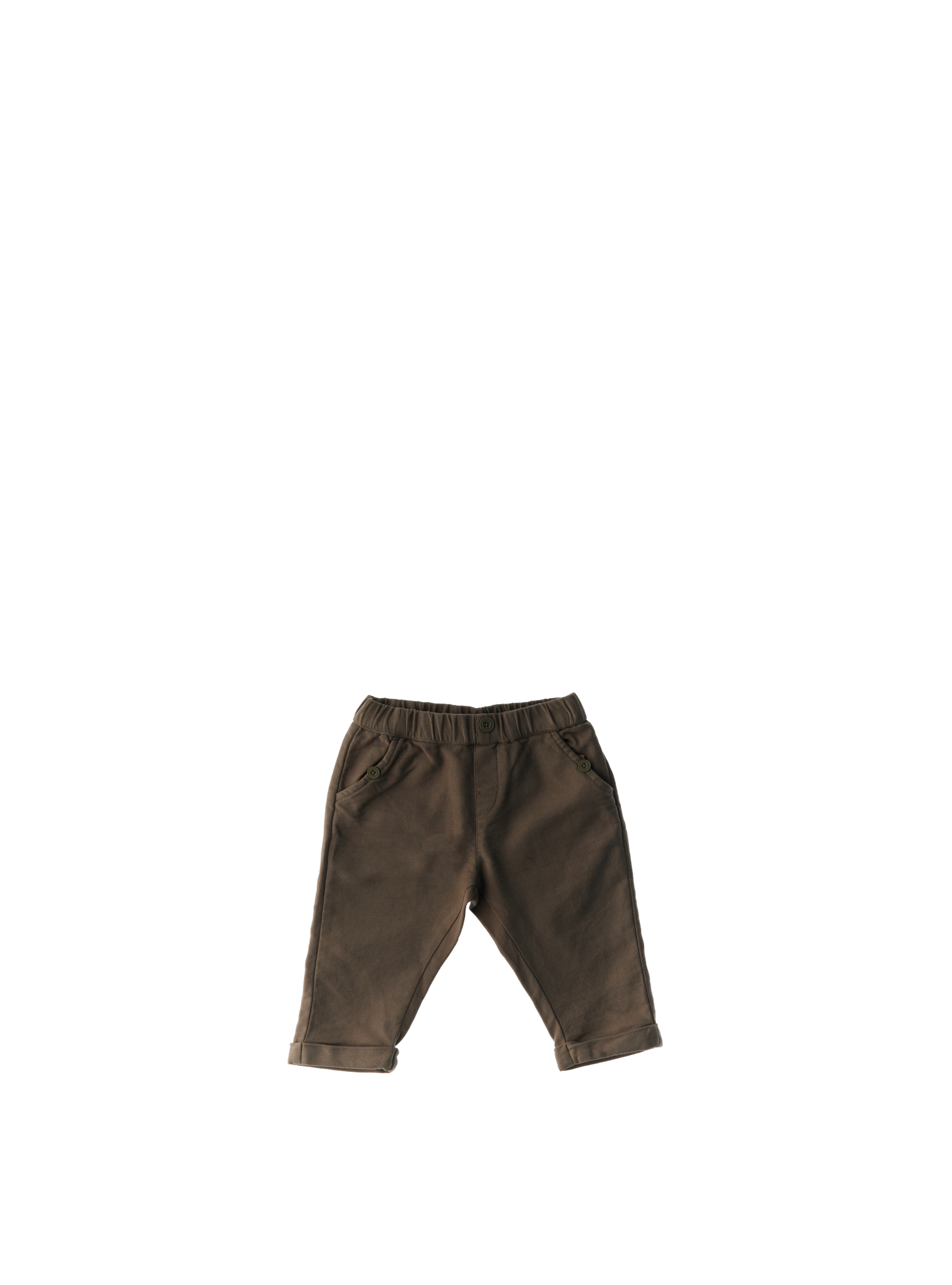 Pantalone misto cotone MARRONE 086/18M