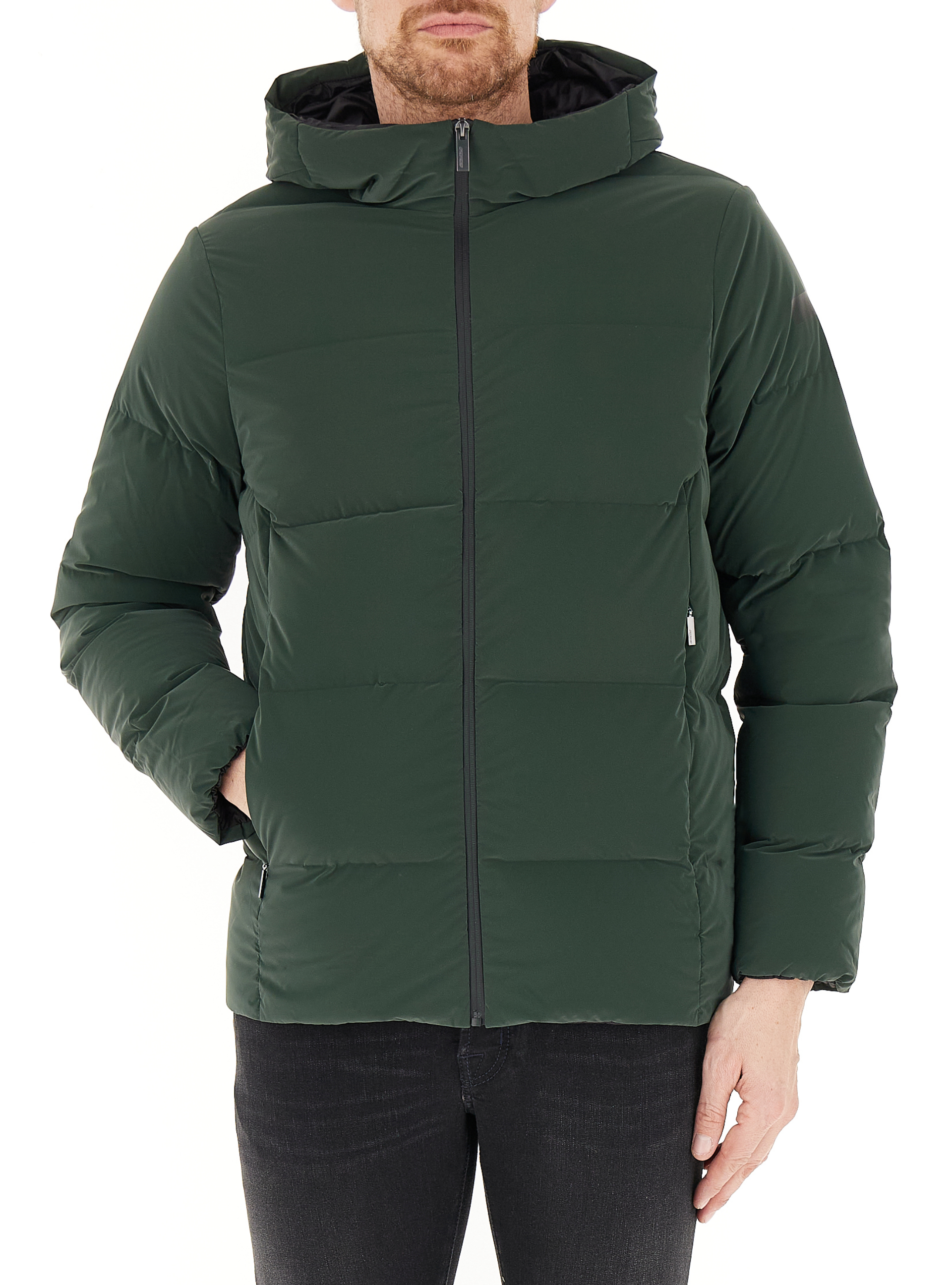 RRD Piumino trapuntato VERDE SCURO