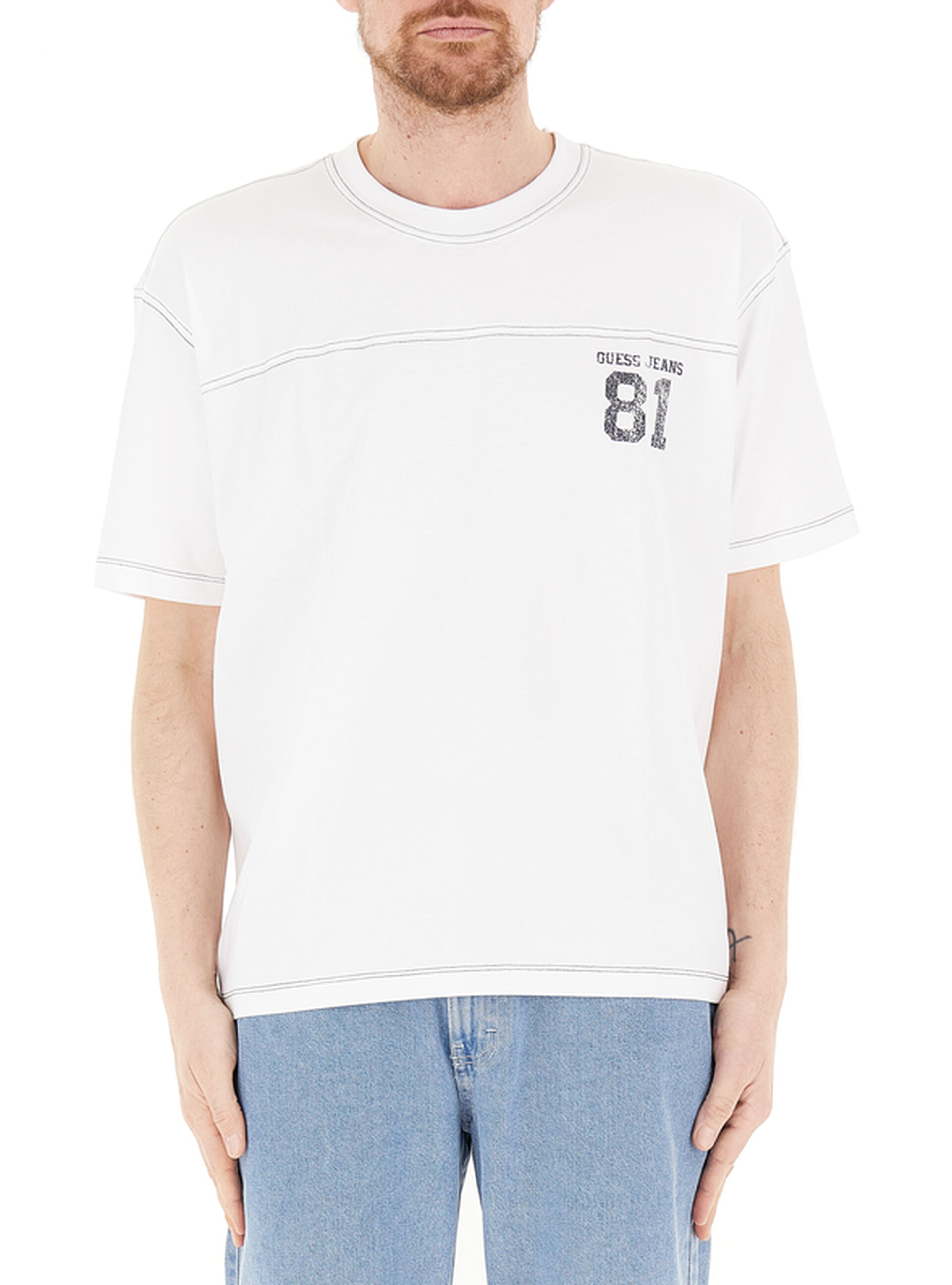 T-shirt girocollo PANNA