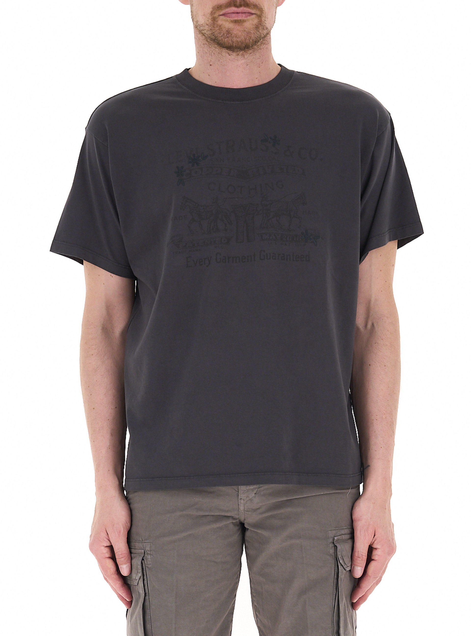 T-shirt girocollo LEVI'S ANTRACITE