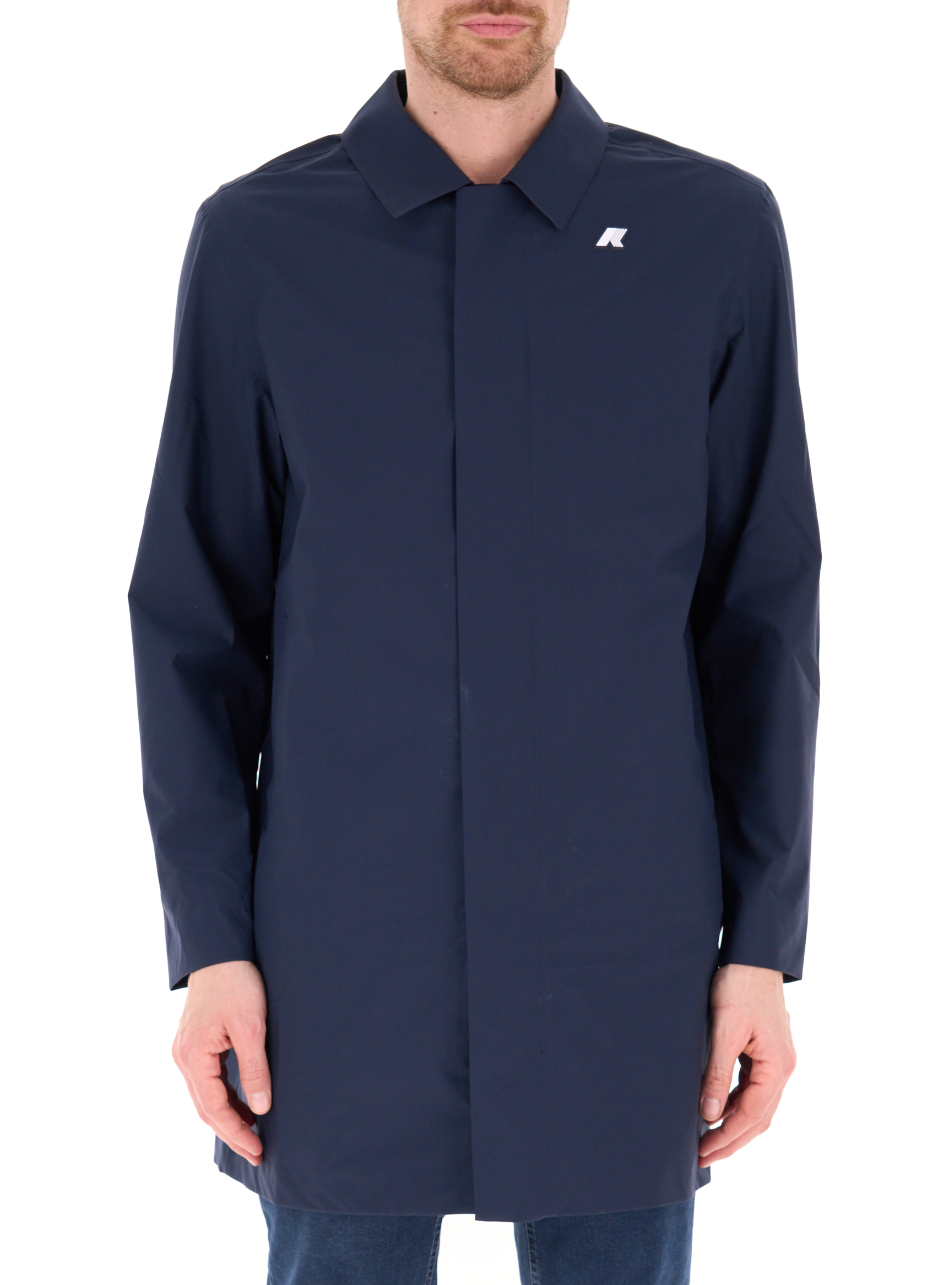 Soprabito con colletto BLU NAVY