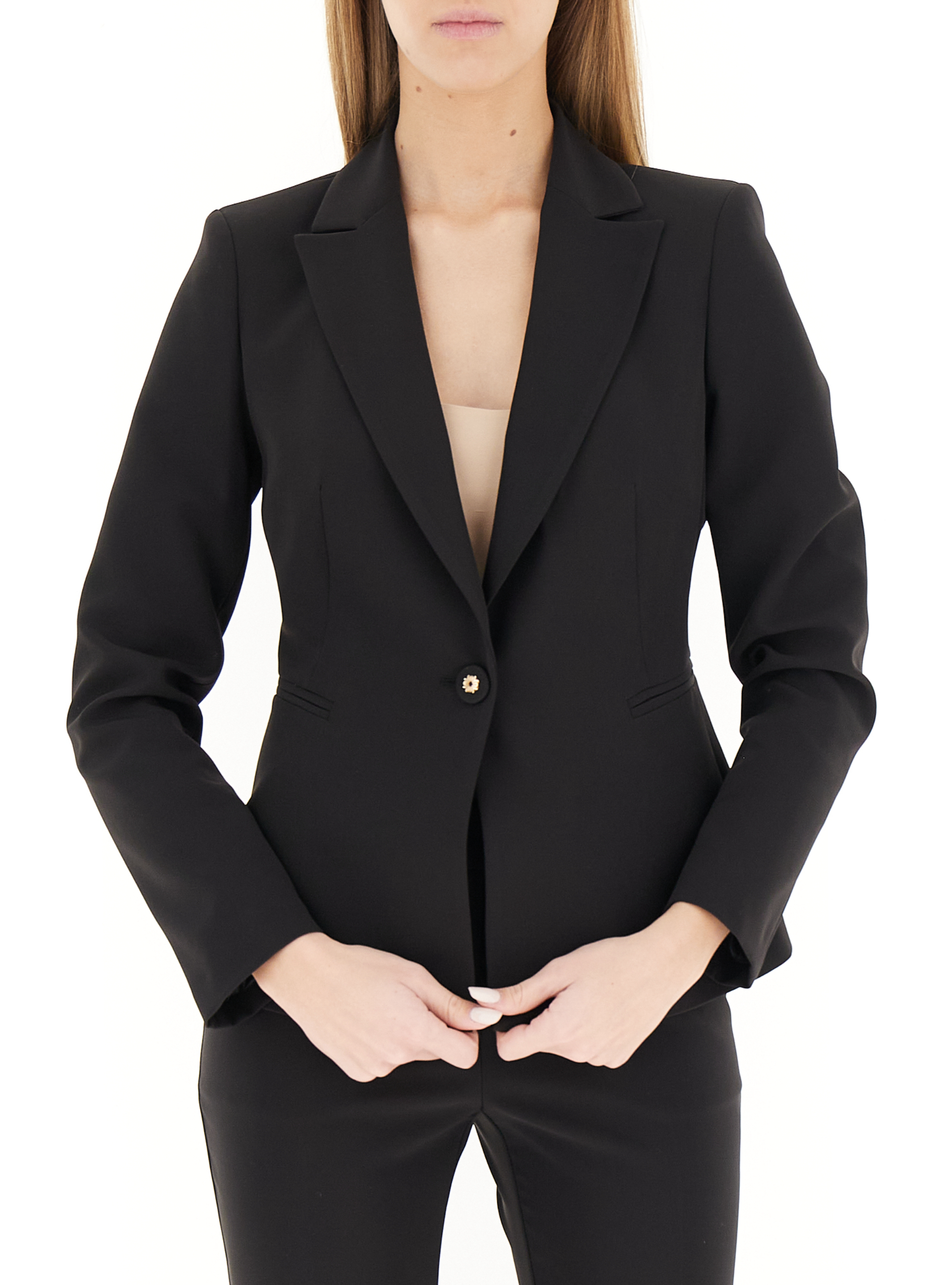 RINASCIMENTO Blazer monopetto NERO