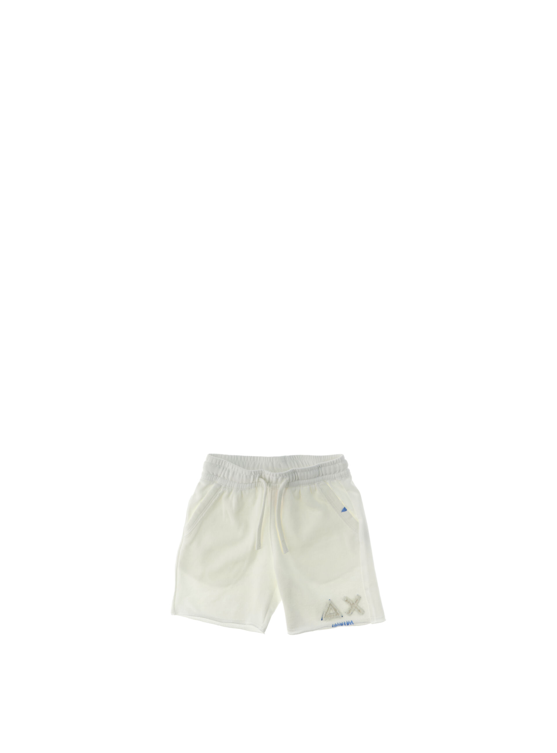 SUN68 Bermuda in cotone PANNA