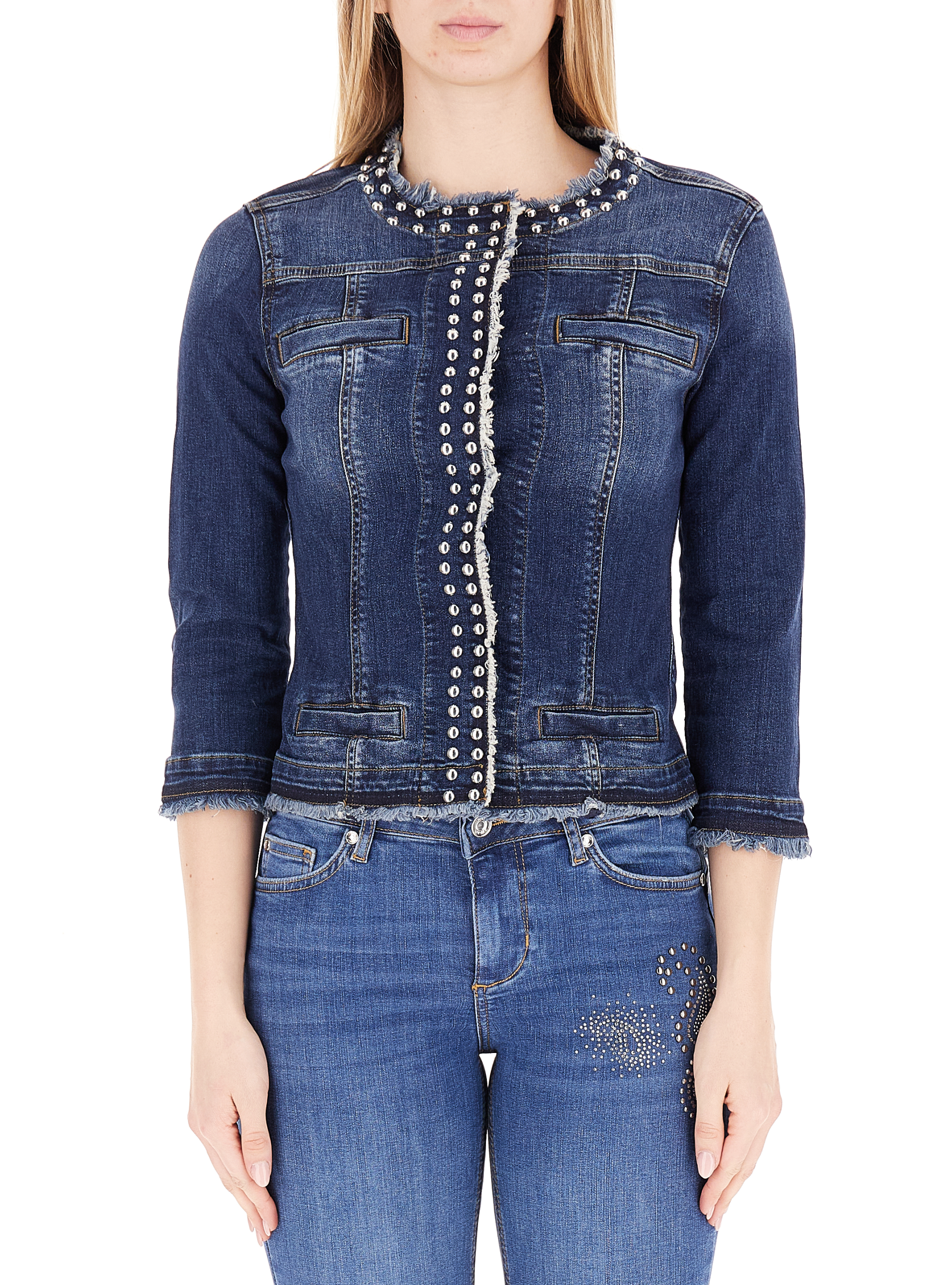 LIU JO Giacca in jeans BLU SCURO