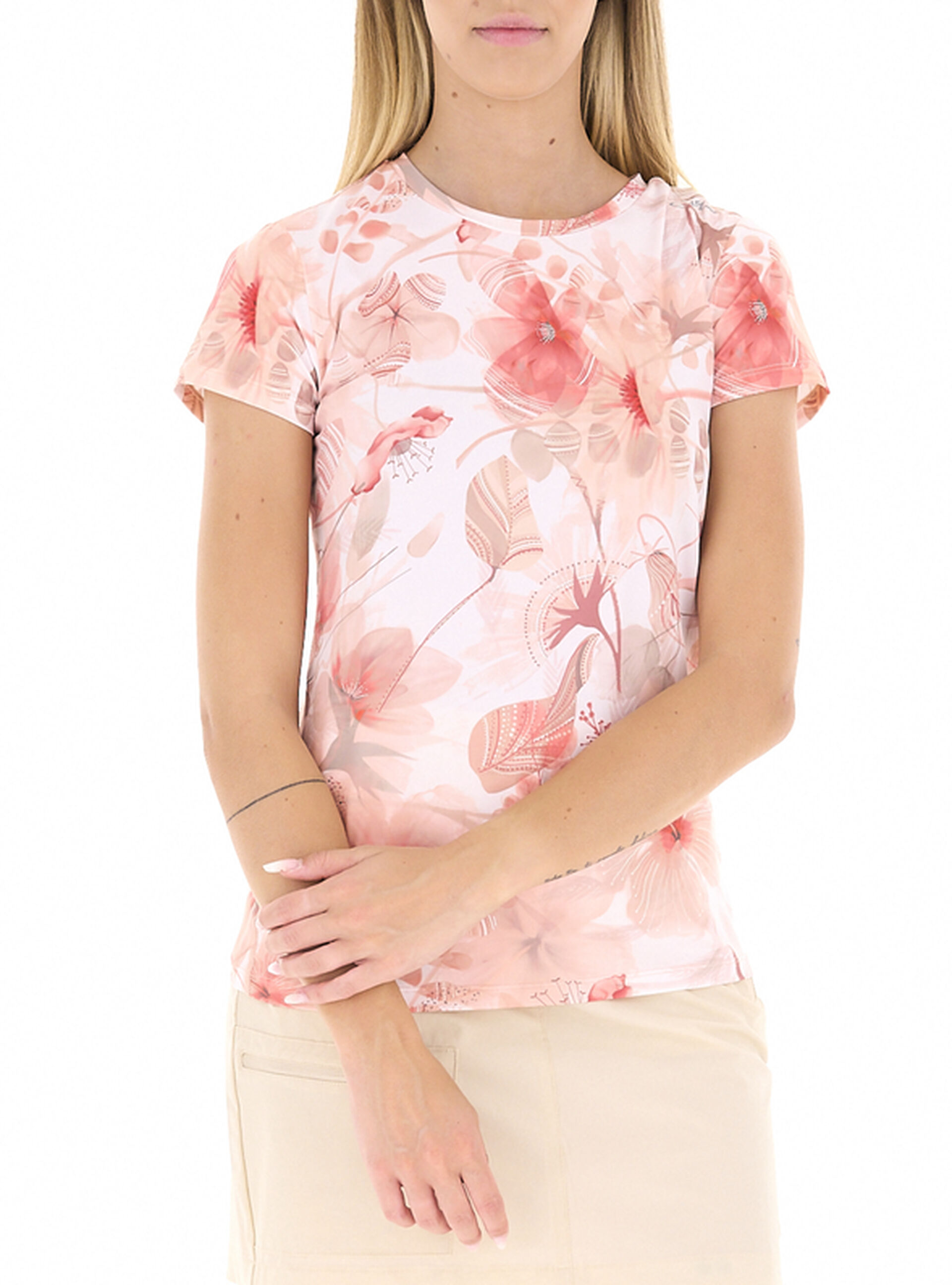 T-shirt tessuto tecnico ROSA 44