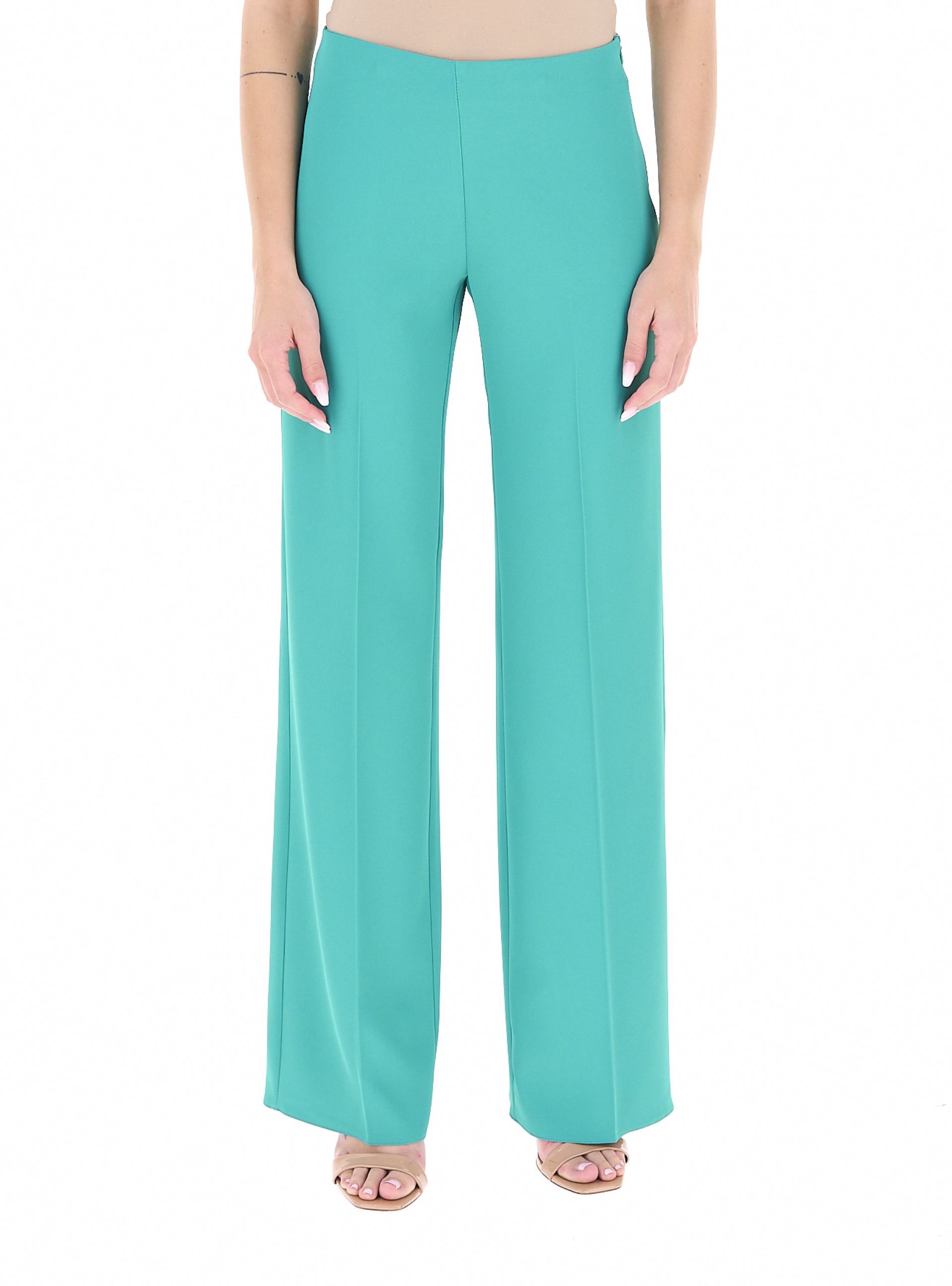 Pantalone a palazzo TURCHESE