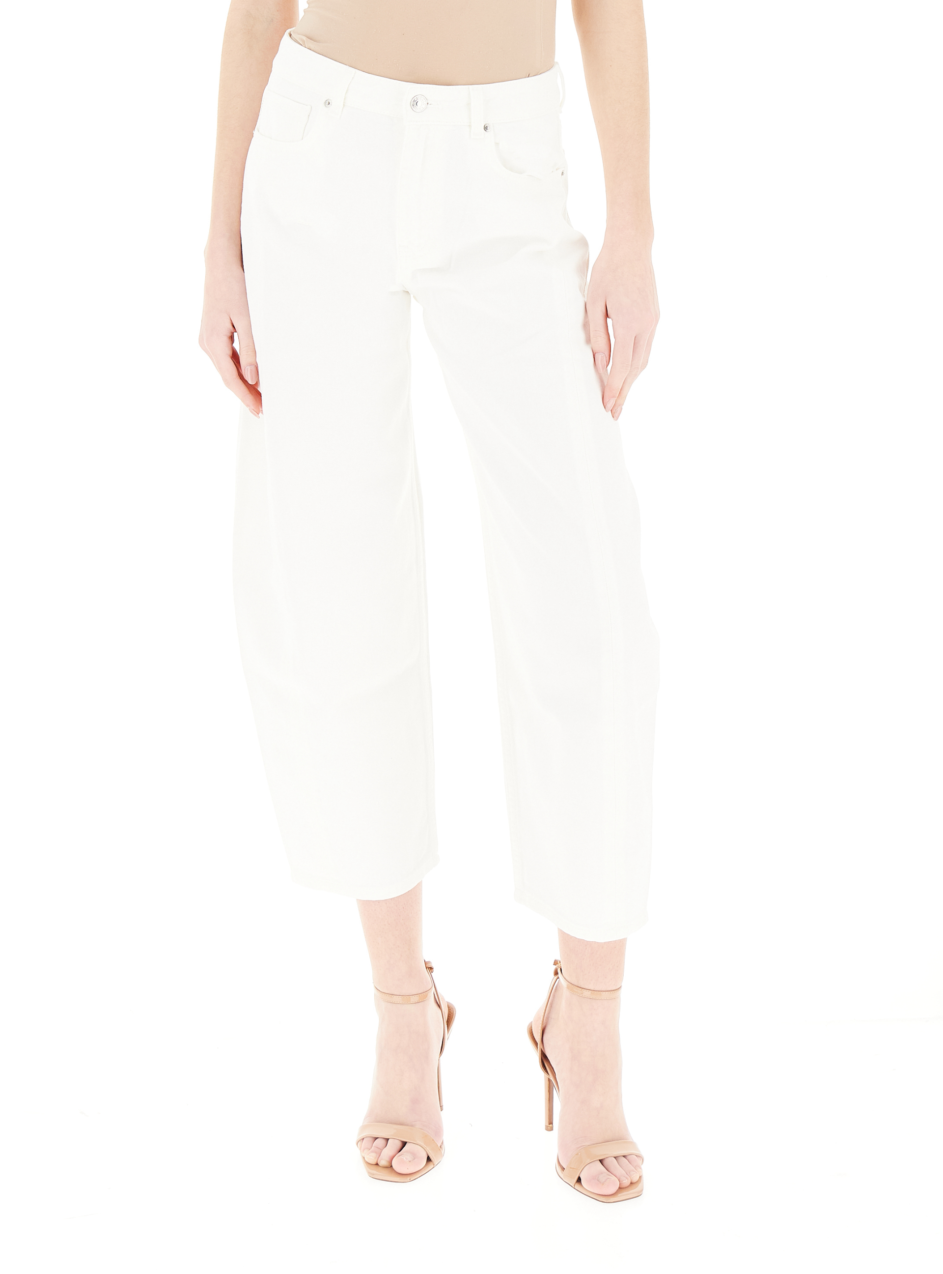 VICOLO Pantalone wide leg PANNA XS