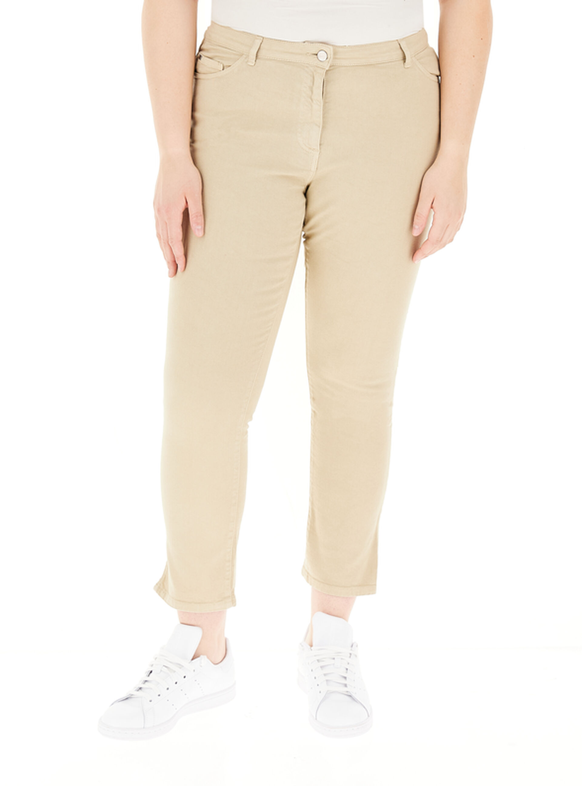 Pantalone in cotone BEIGE 21