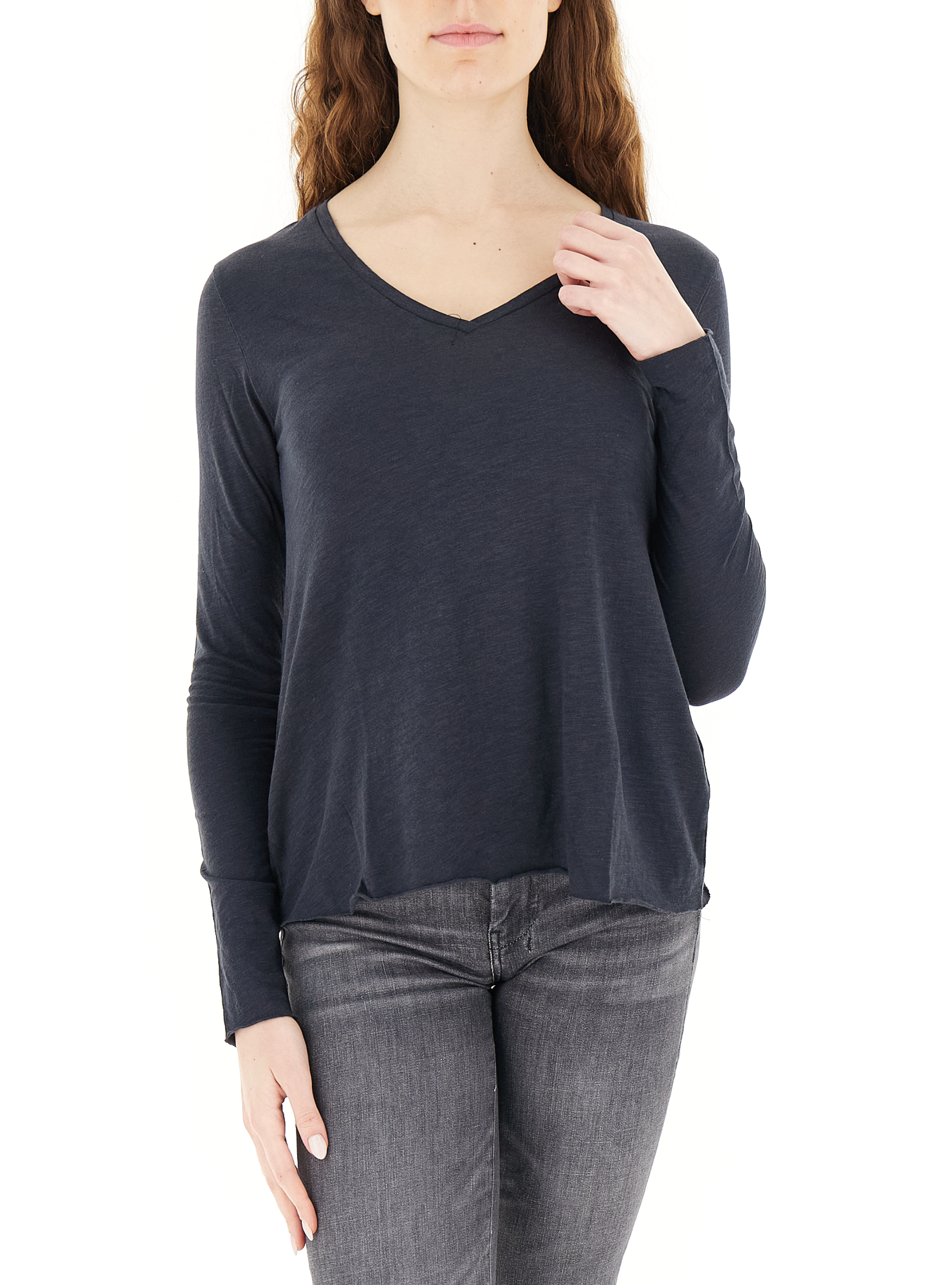 T-shirt maniche lunghe BLU NAVY M