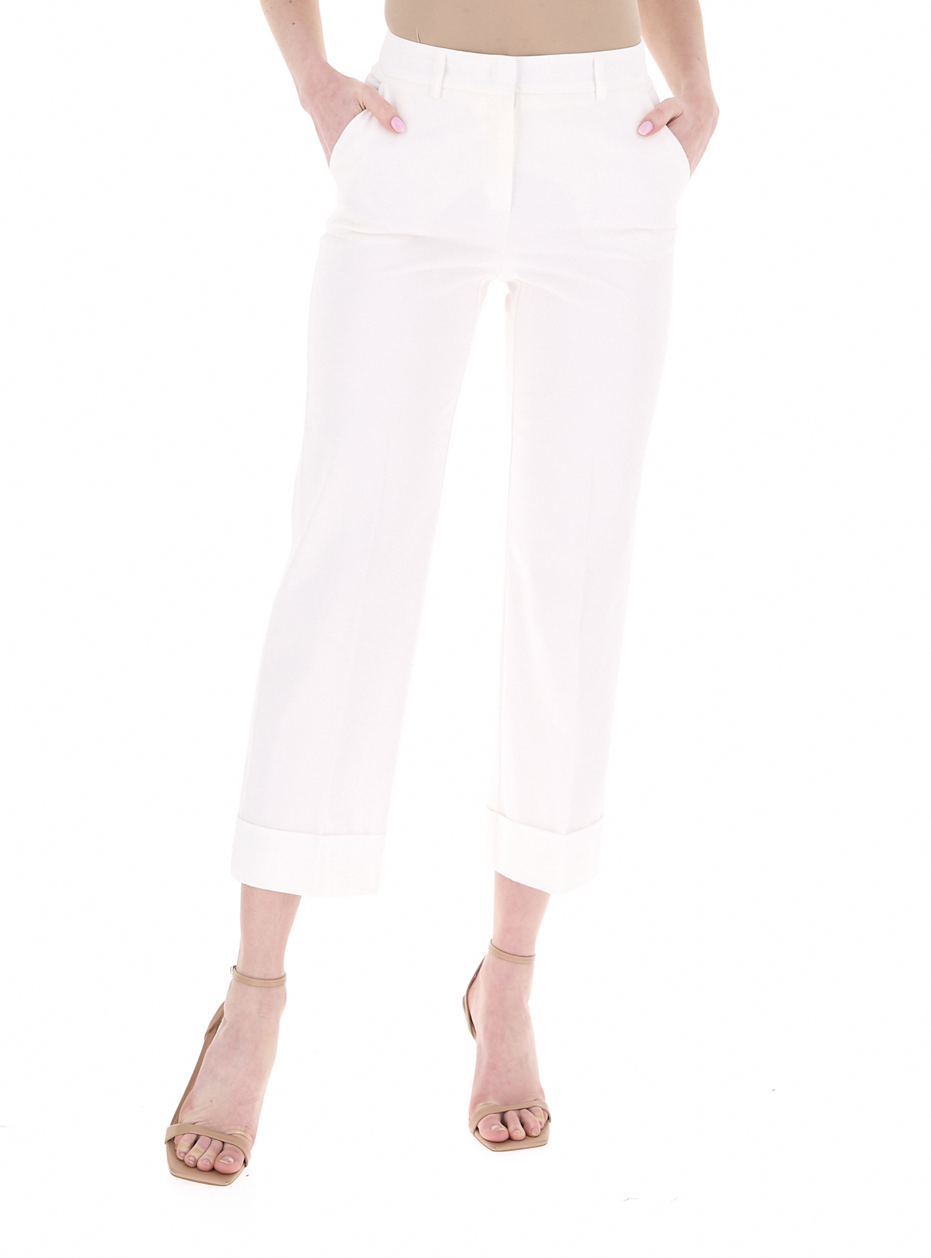 LINKS Pantalone chino PANNA