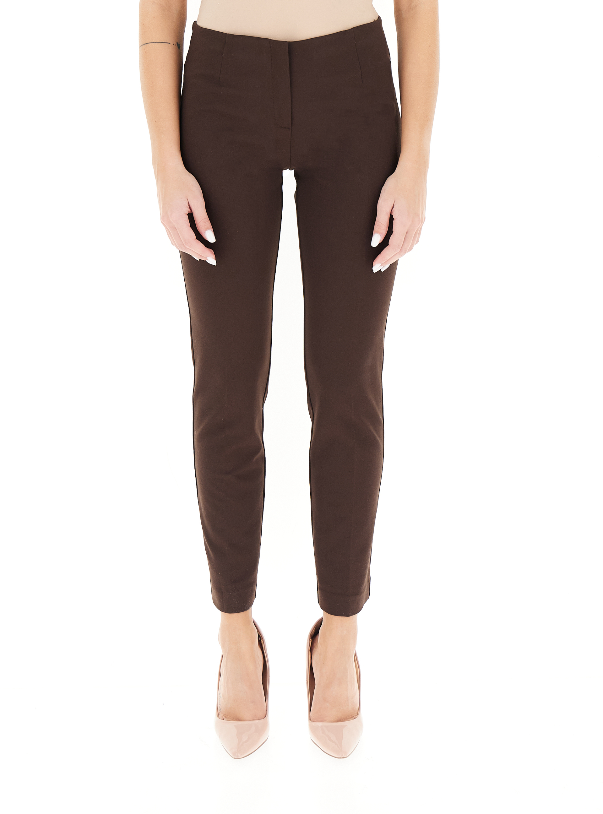 Pantalone skinny MARRONE 50