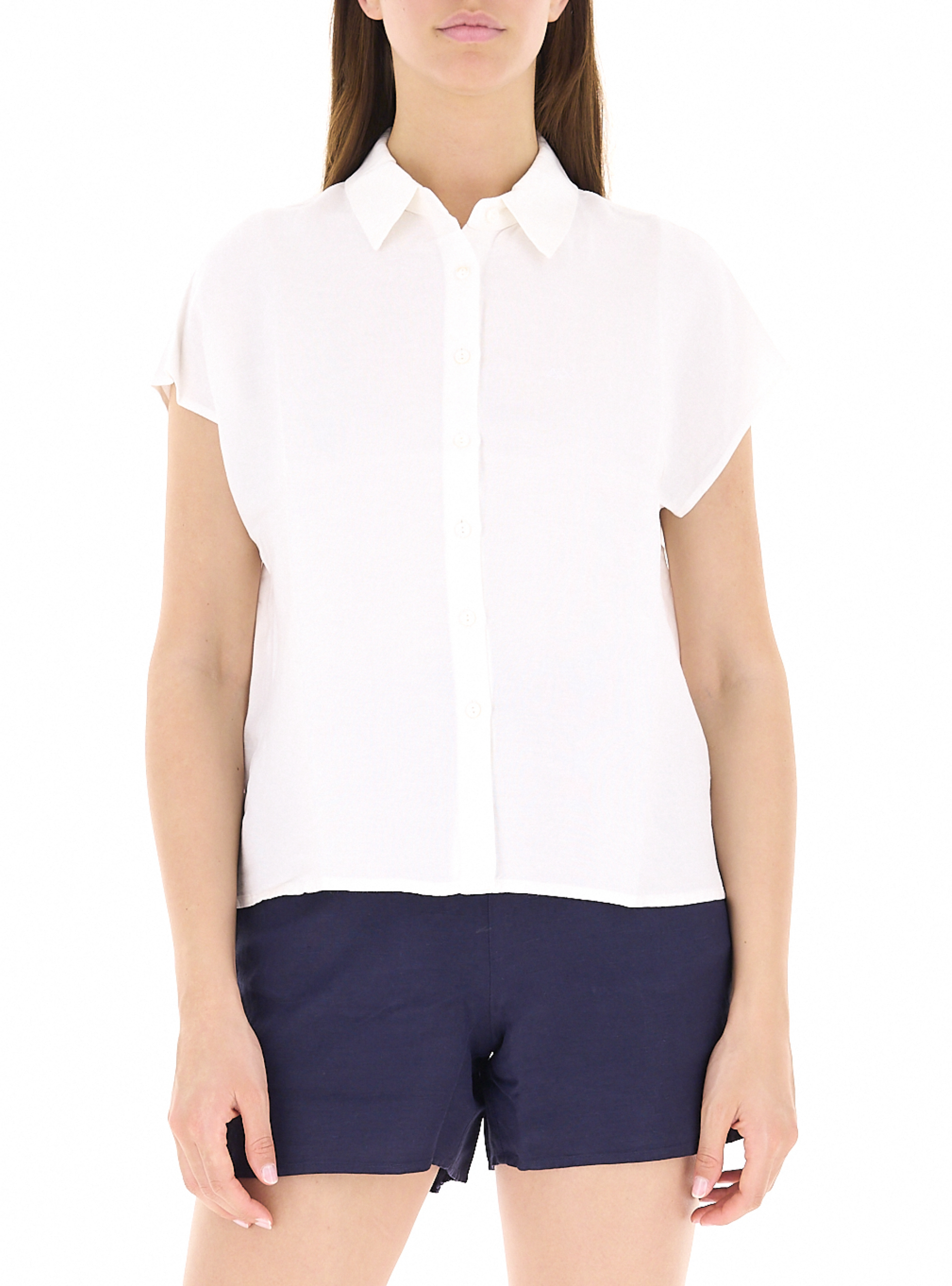 SUN68 Camicia misto lino PANNA L