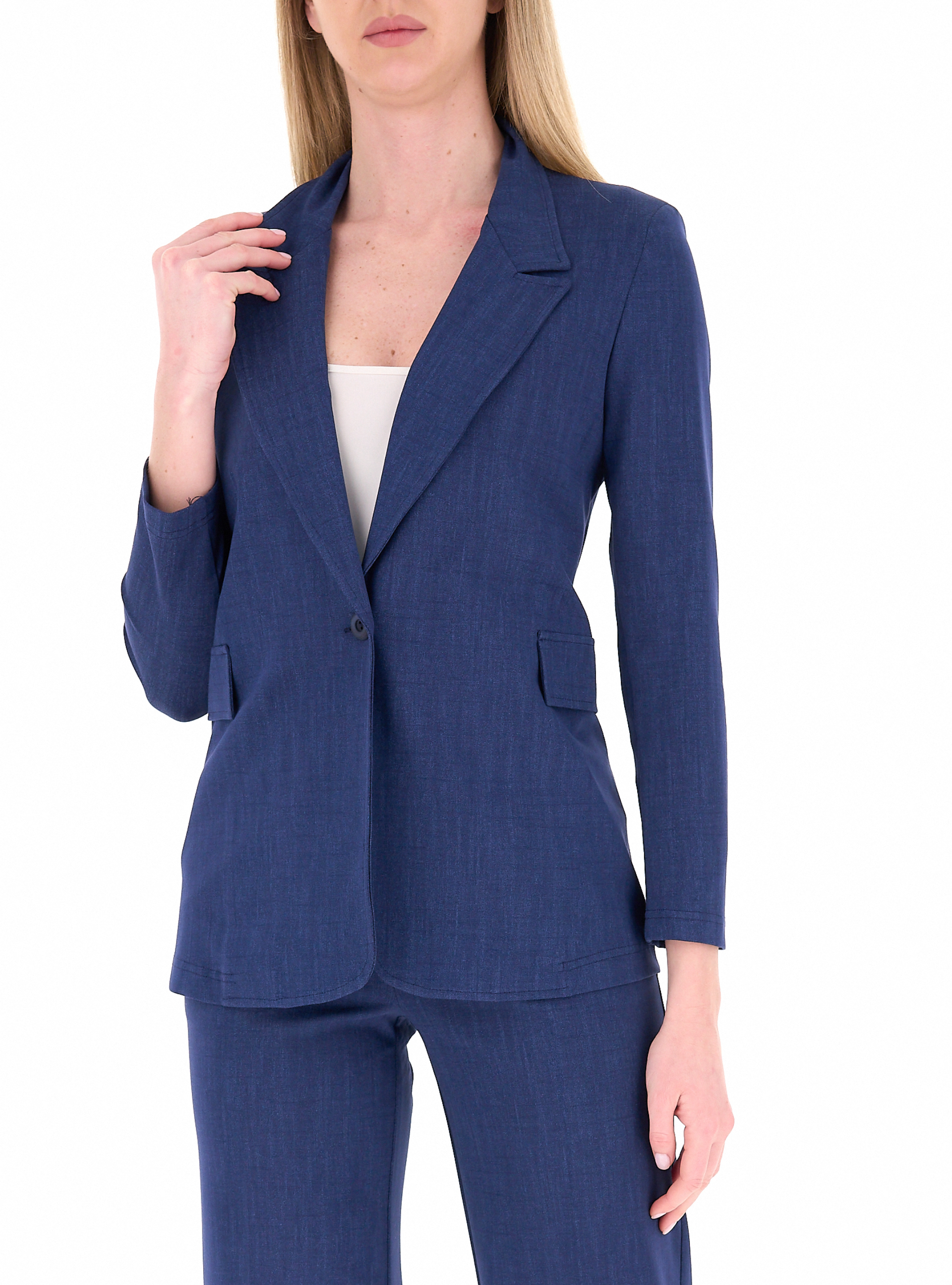 Giacca monopetto BLU AVIO