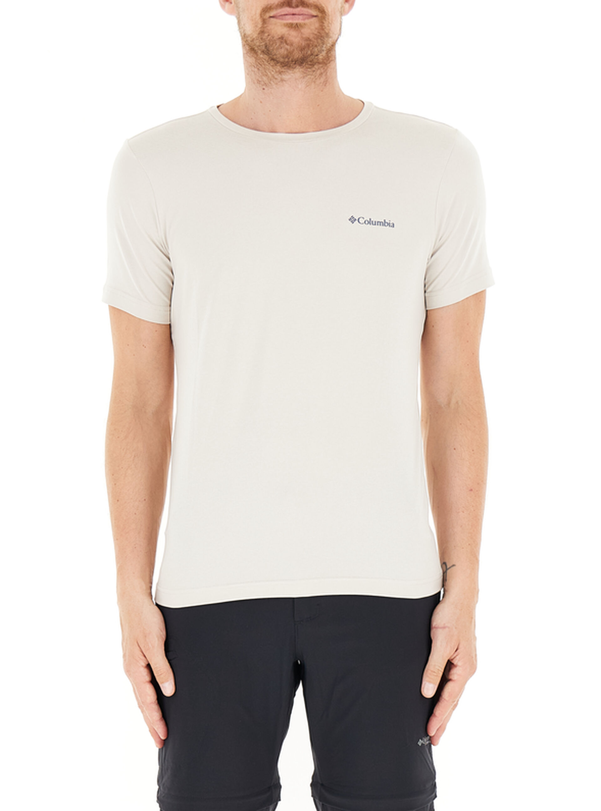 T-shirt girocollo GRIGIO GHIACCIO L