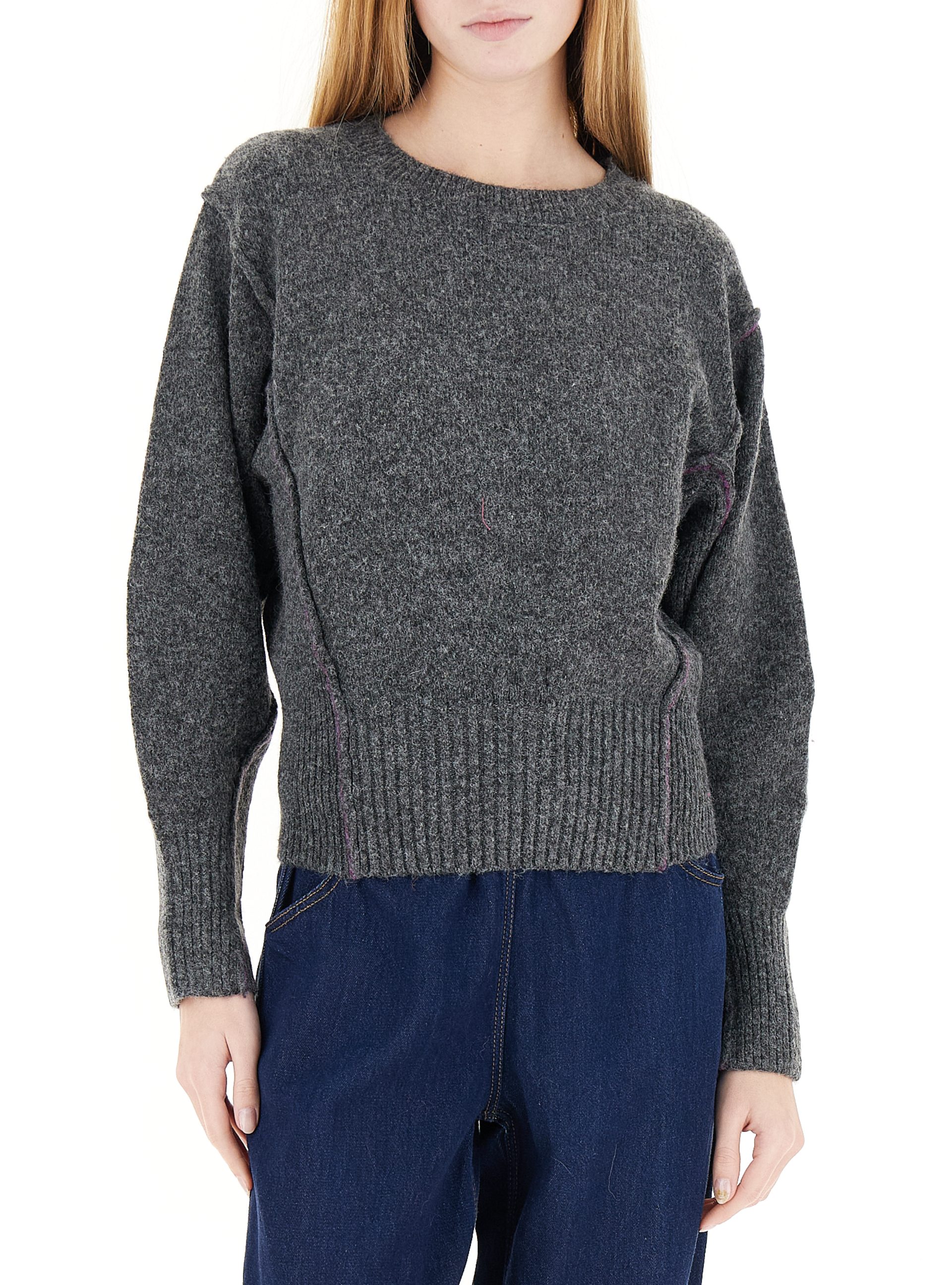 DEHA Maglione girocollo GRIGIO L