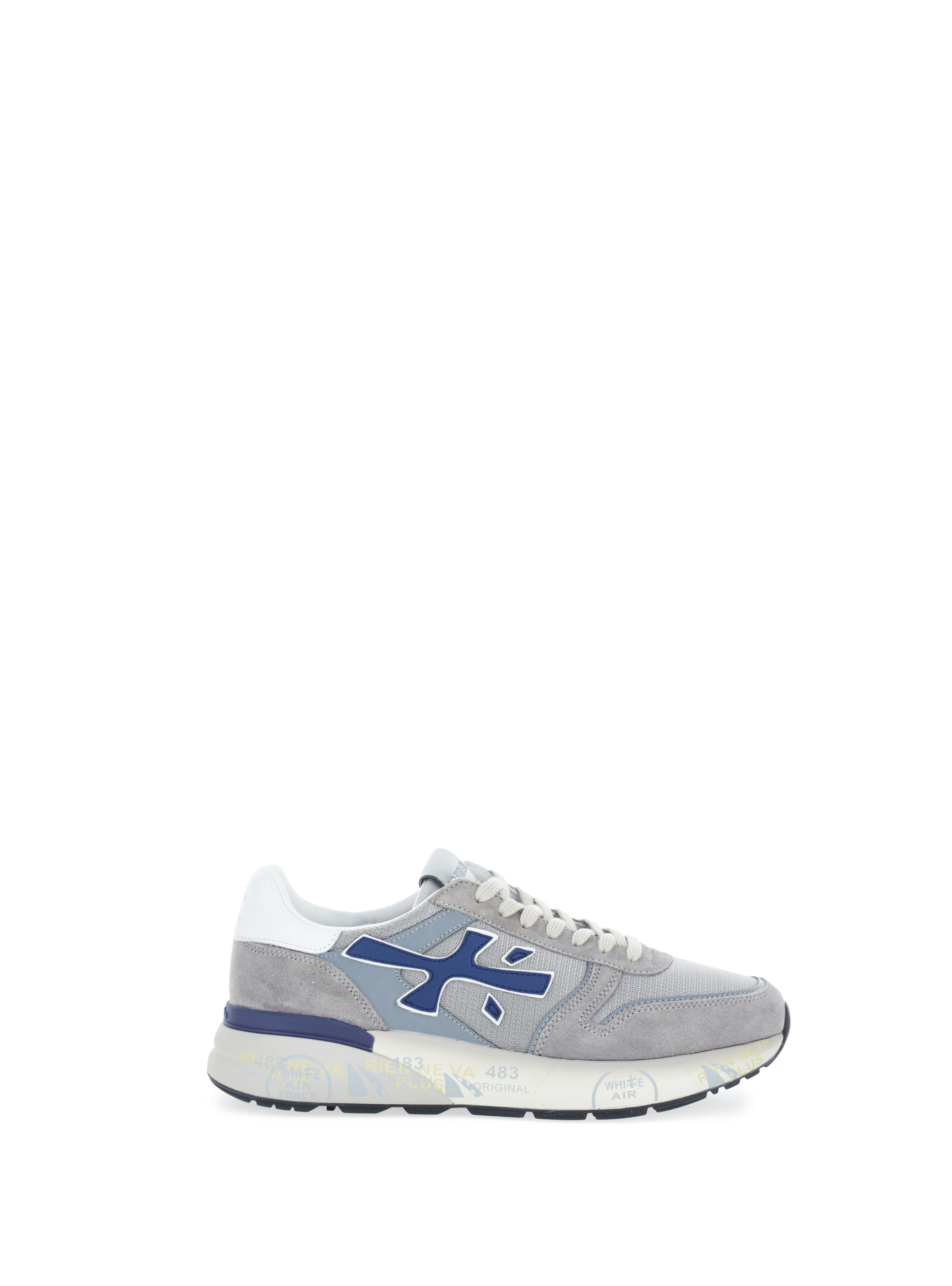 Sneakers con inserti GRIGIO 43