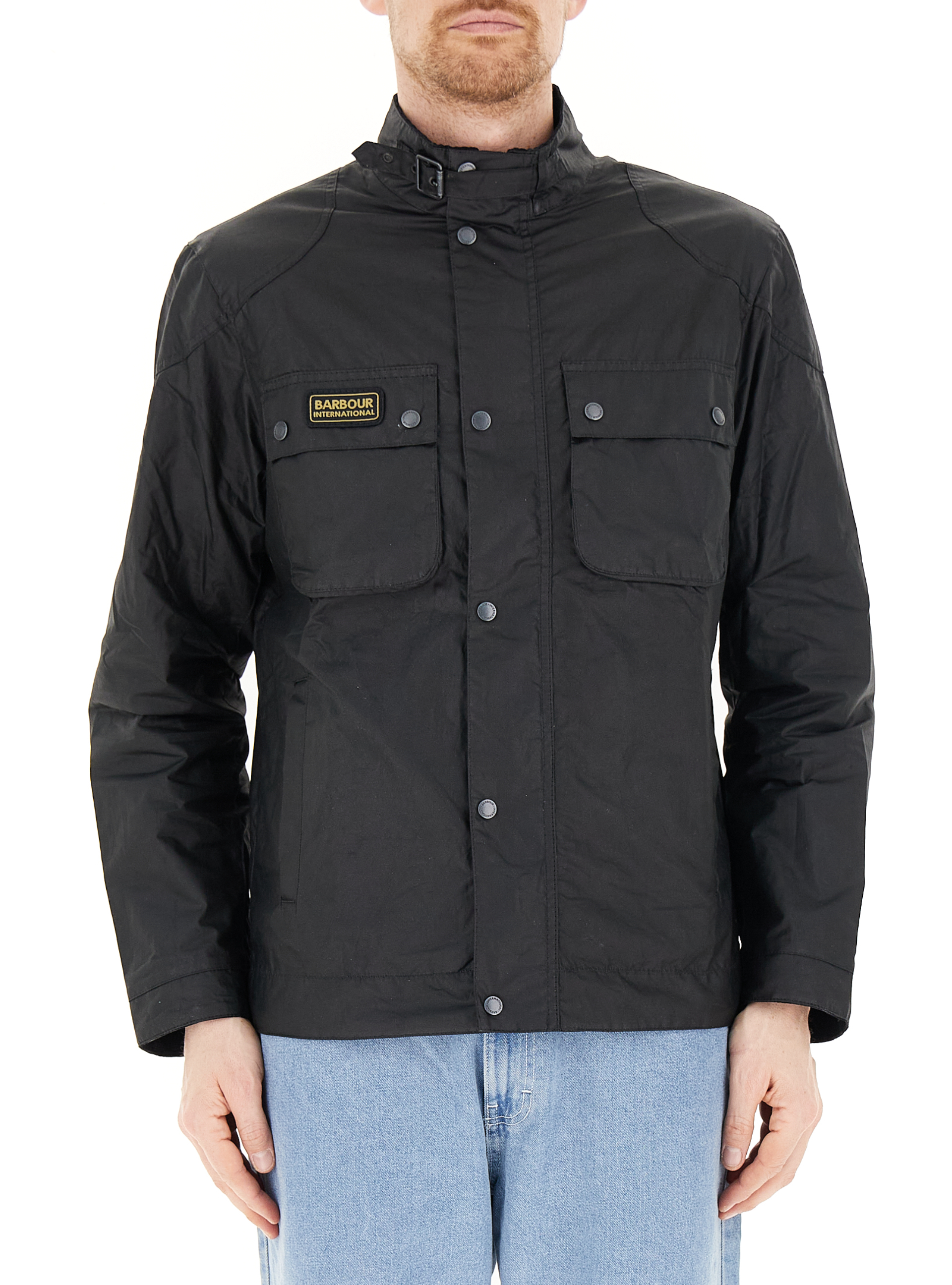 Barbour Giacca cerata NERO