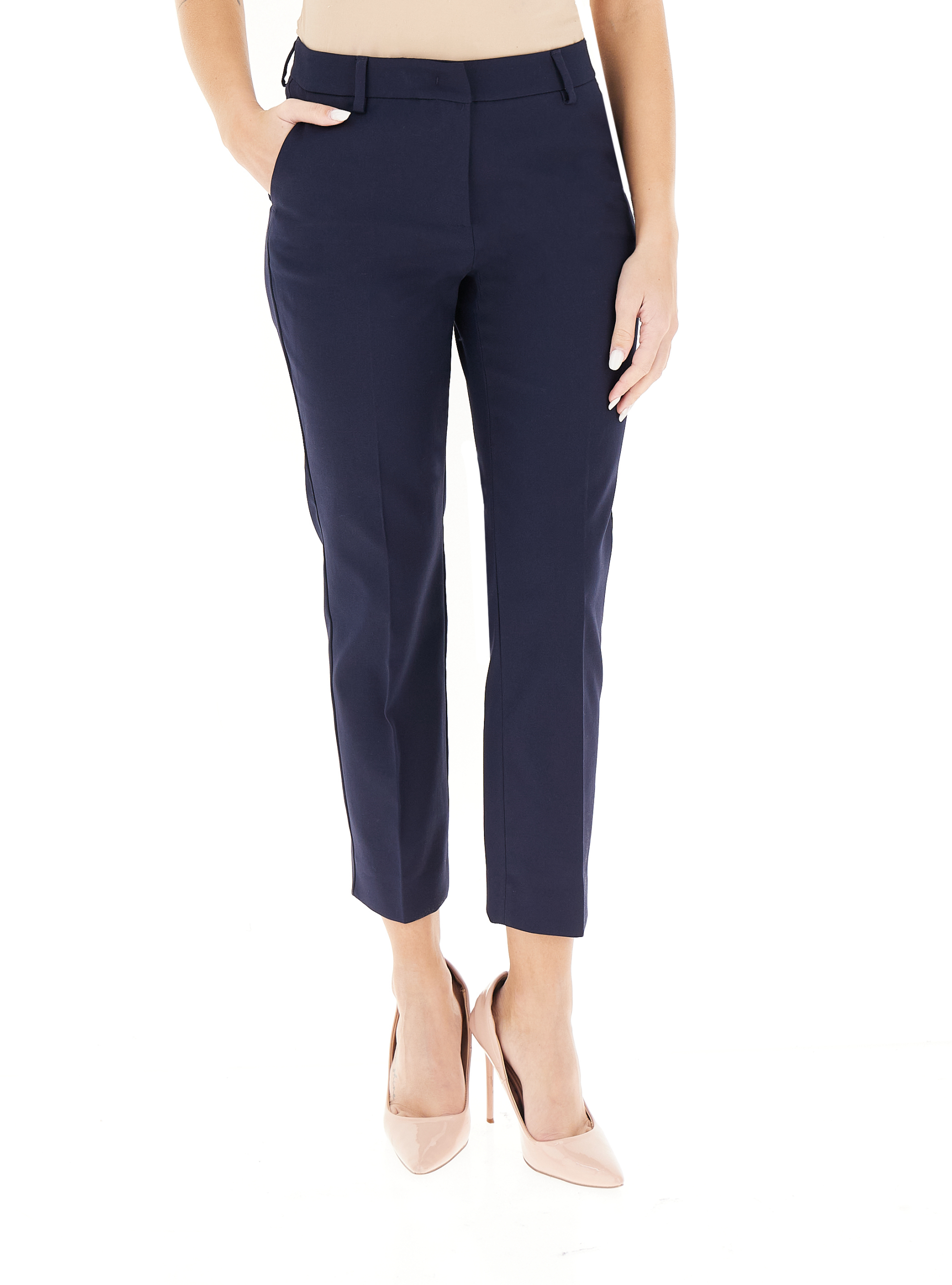 Pantalone a sigaretta BLU SCURO