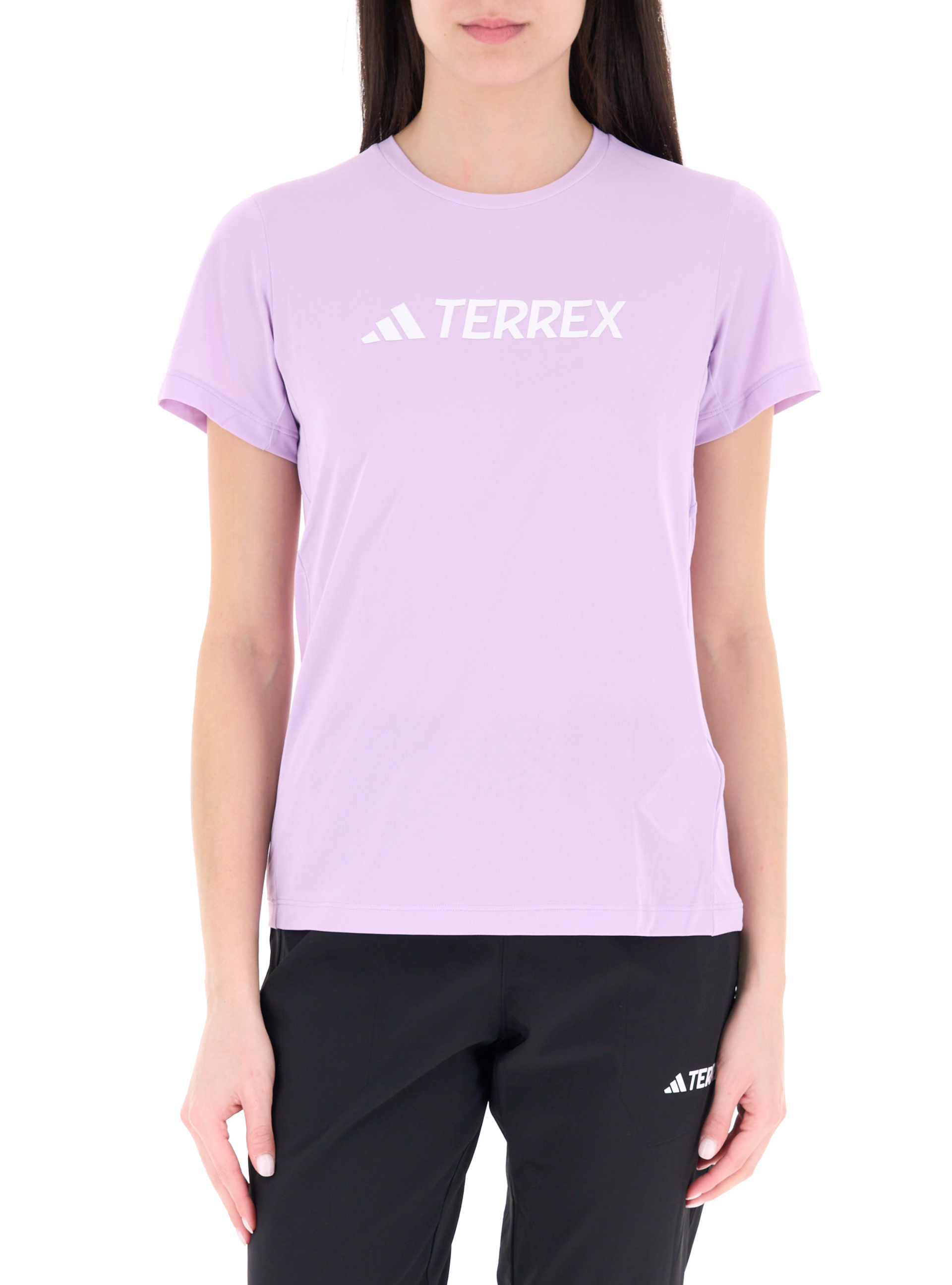 Adidas T-shirt girocollo LILLA S