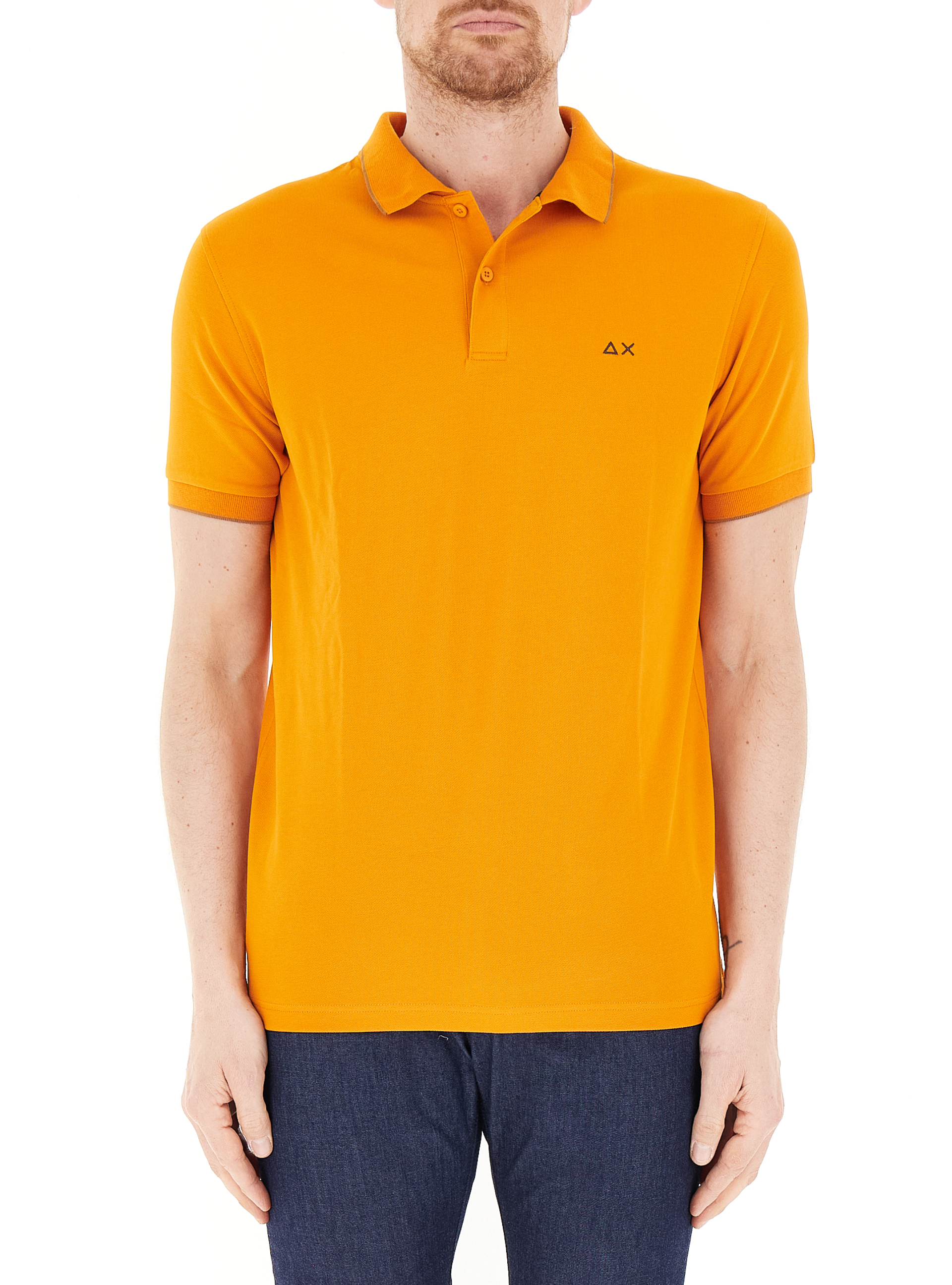 Polo maniche corte ARANCIONE 3XL