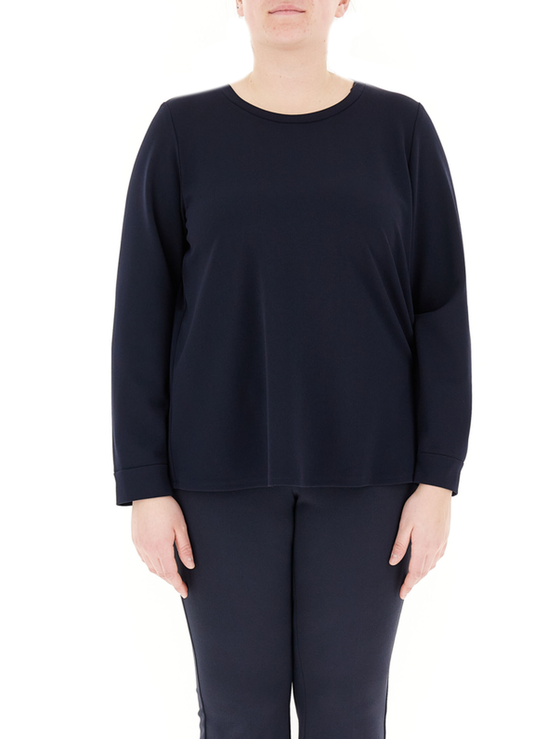 Blusa maniche lunghe BLU NOTTE L