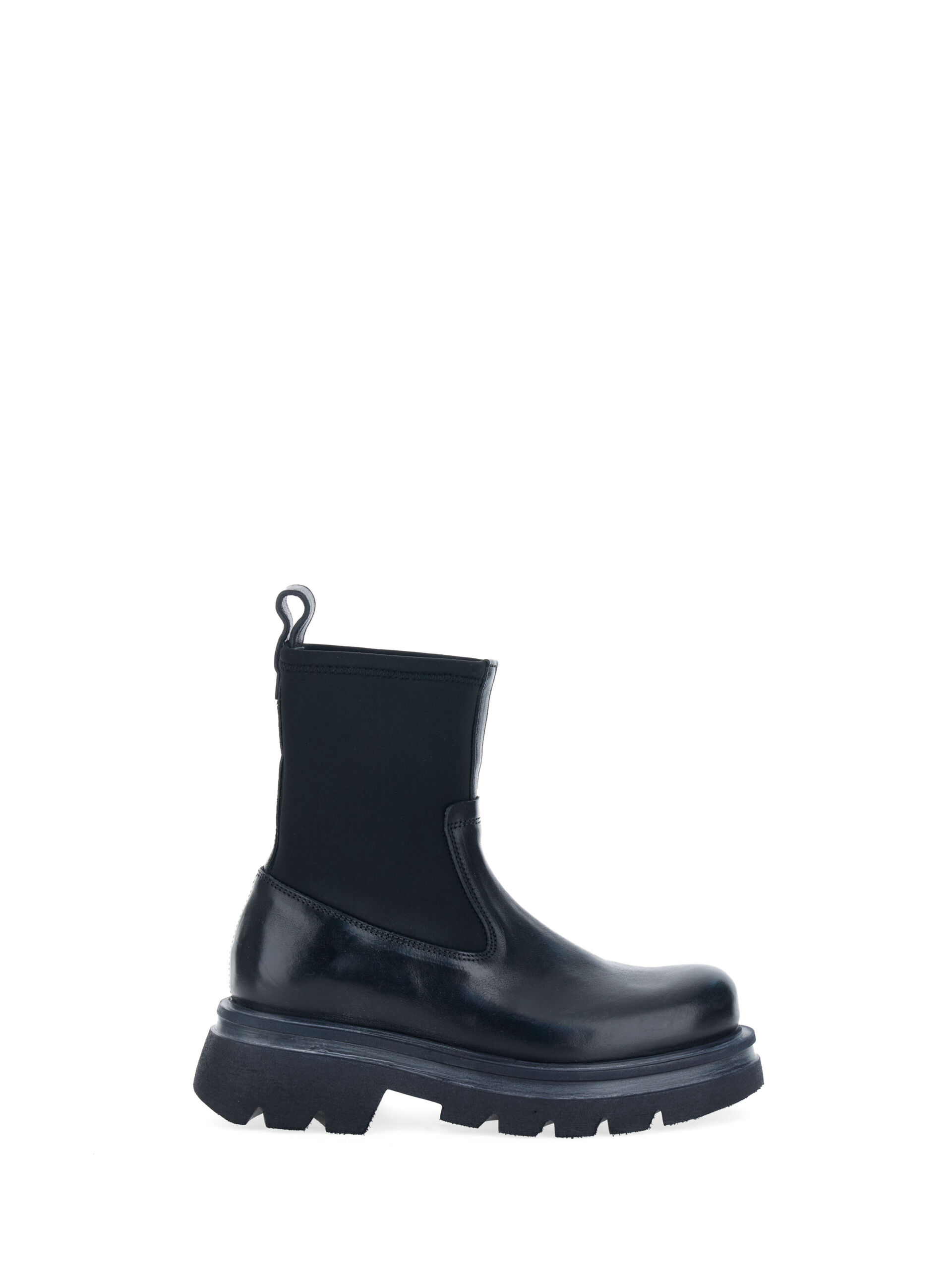 MOMA Stivaletti in pelle NERO