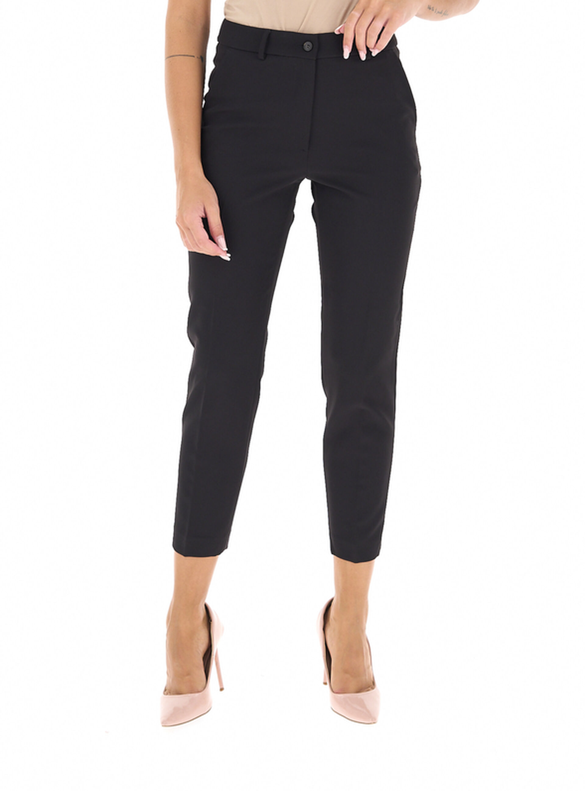 SEVENTY Pantalone chino NERO 46