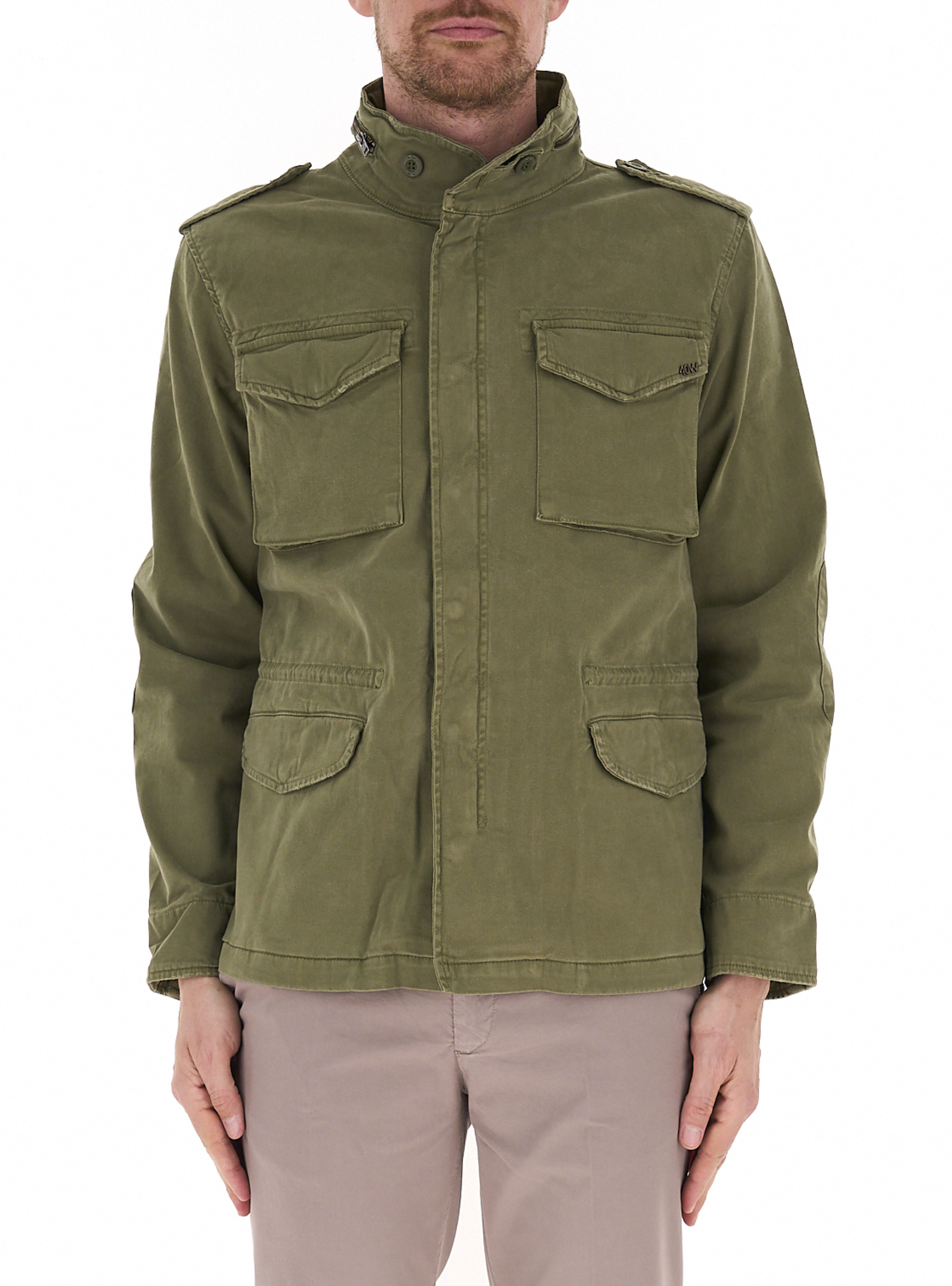 Giacca overshirt VERDE MILITARE