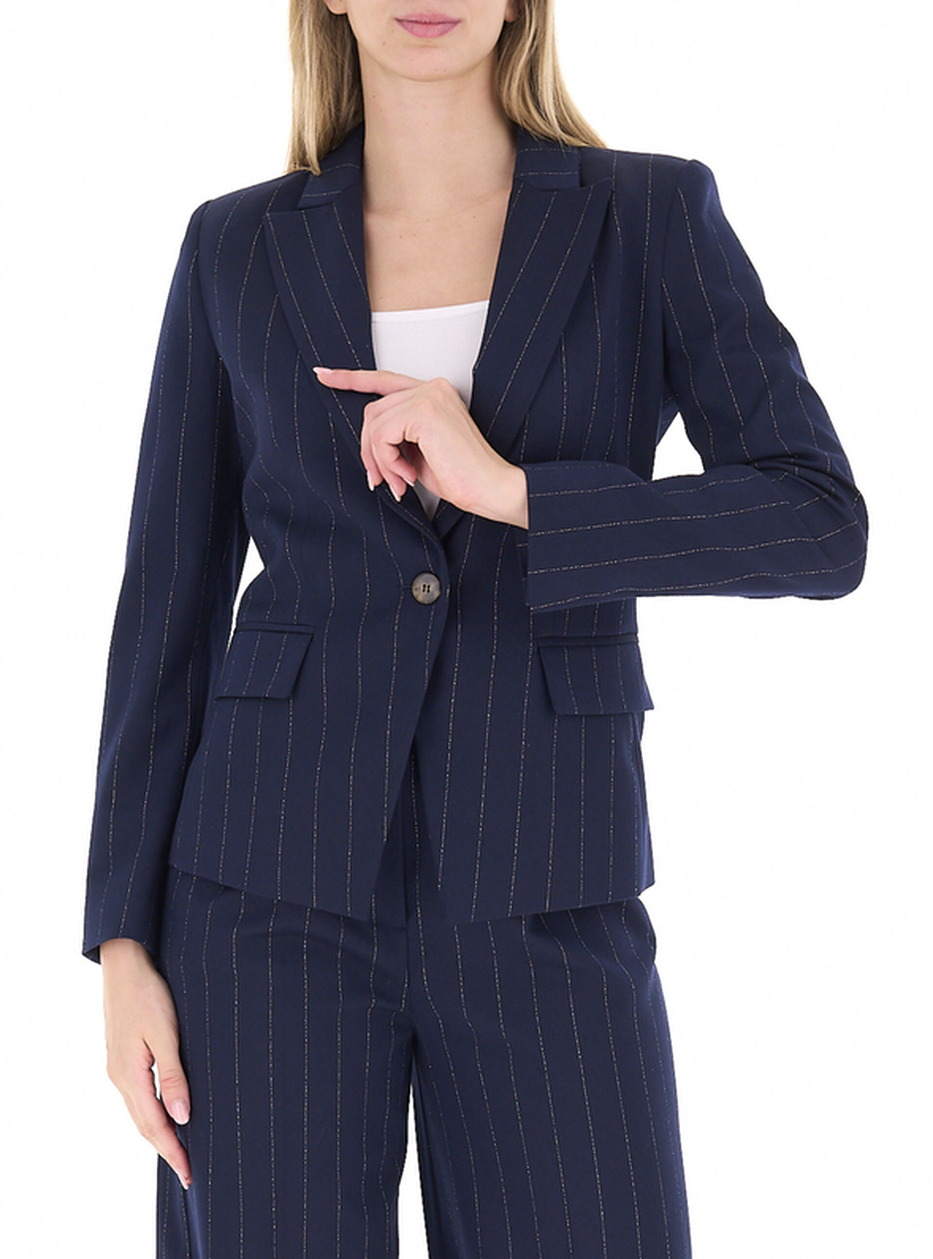 Blazer monopetto BLU NAVY 40