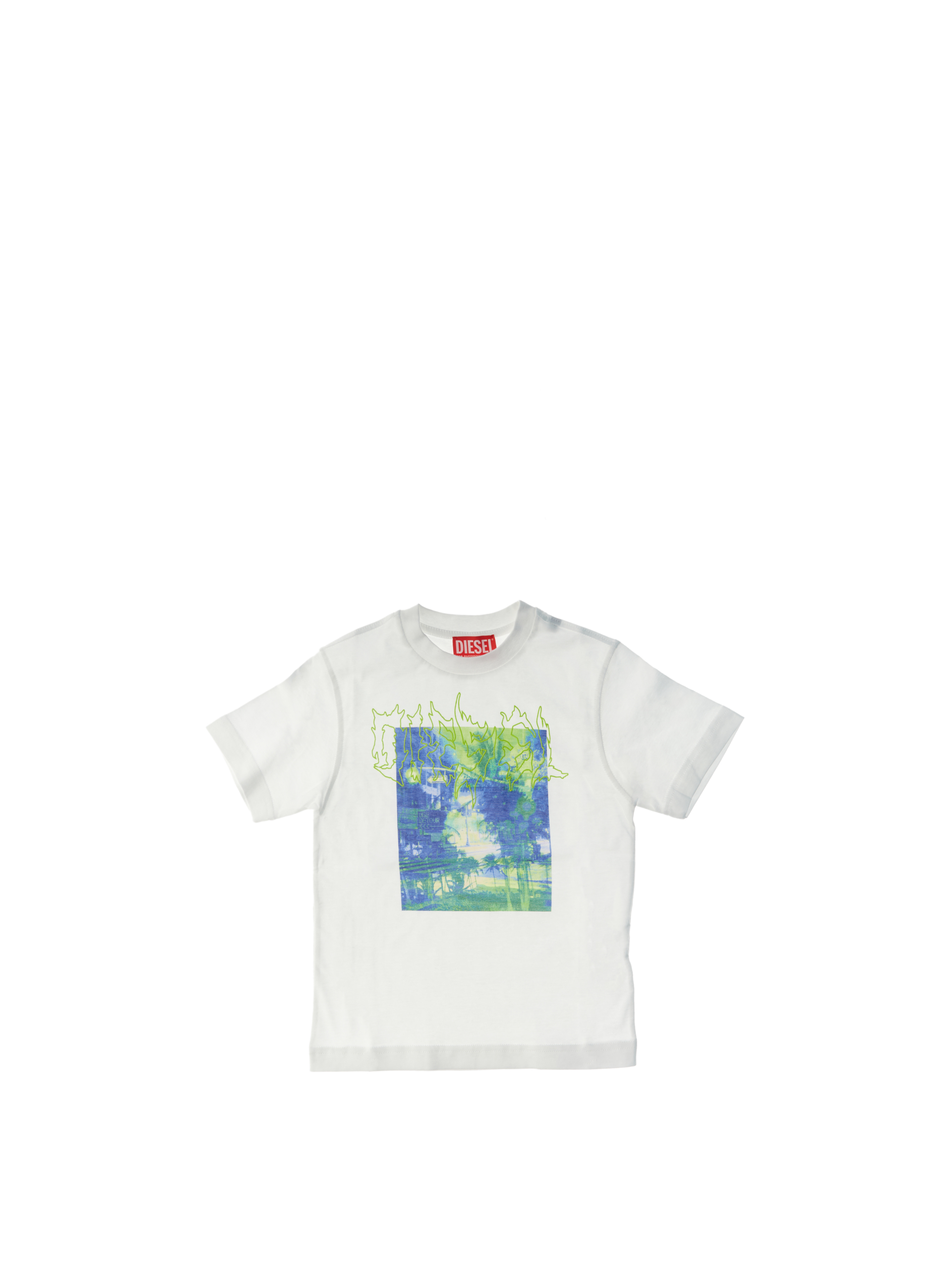 T-shirt girocollo JUNIOR BOY BIANCO