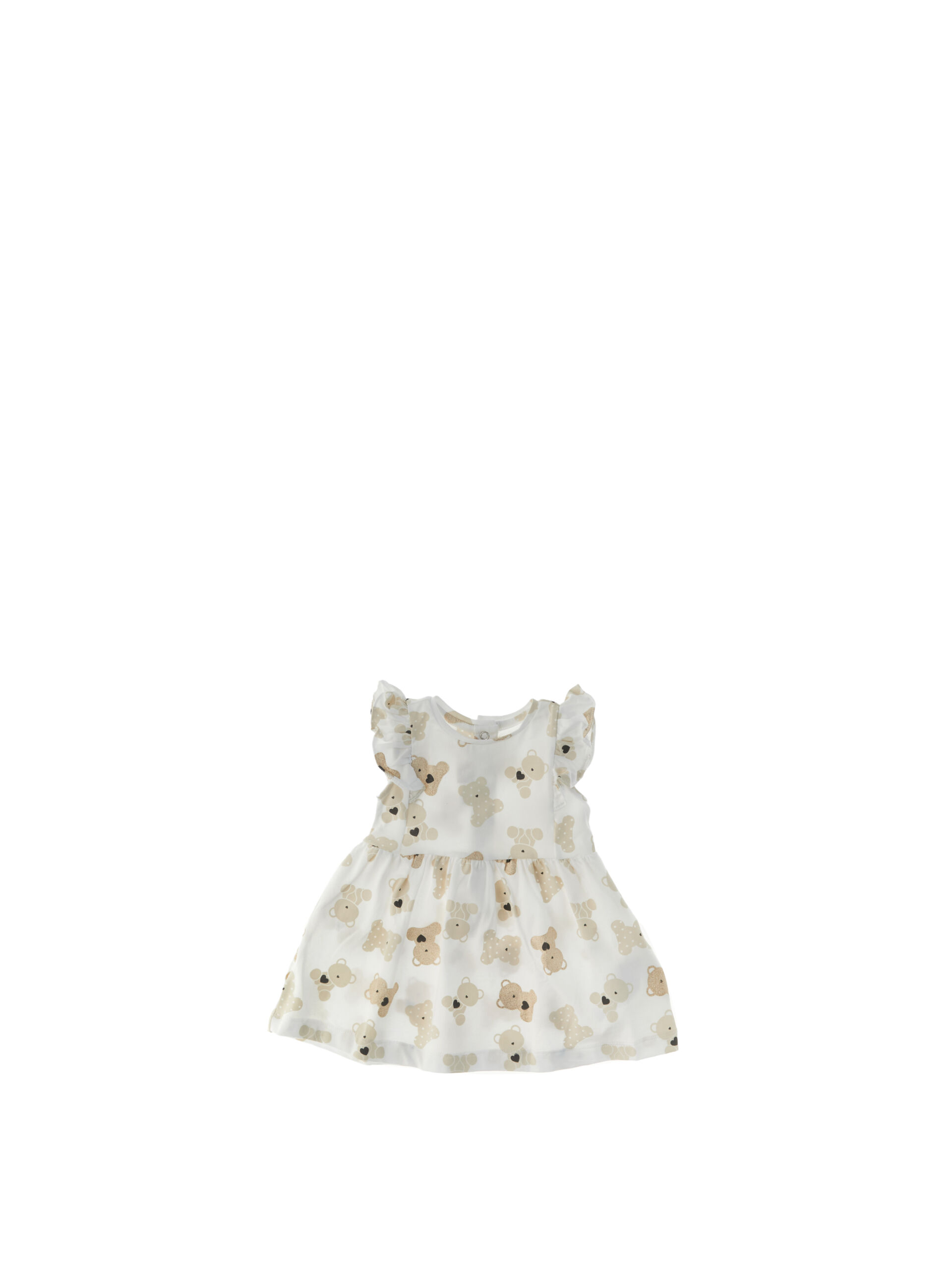 Chicco Abito in cotone PANNA
