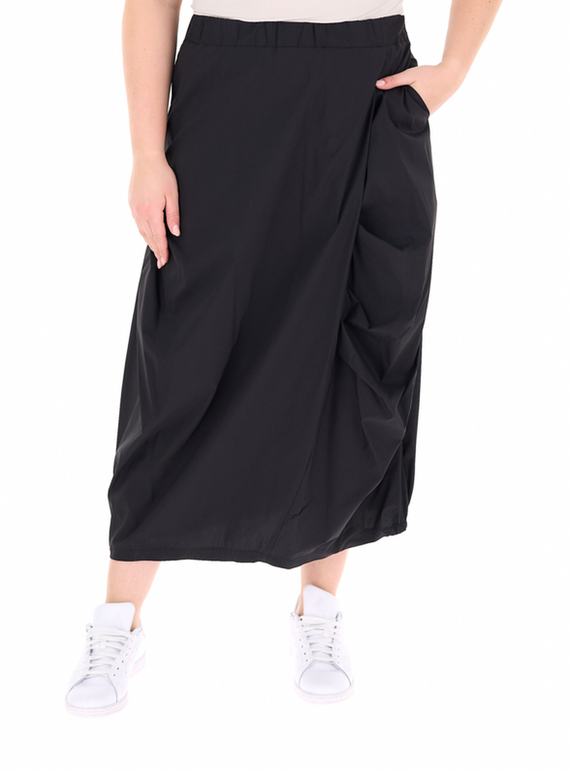 JURERE Gonna in cotone NERO XS