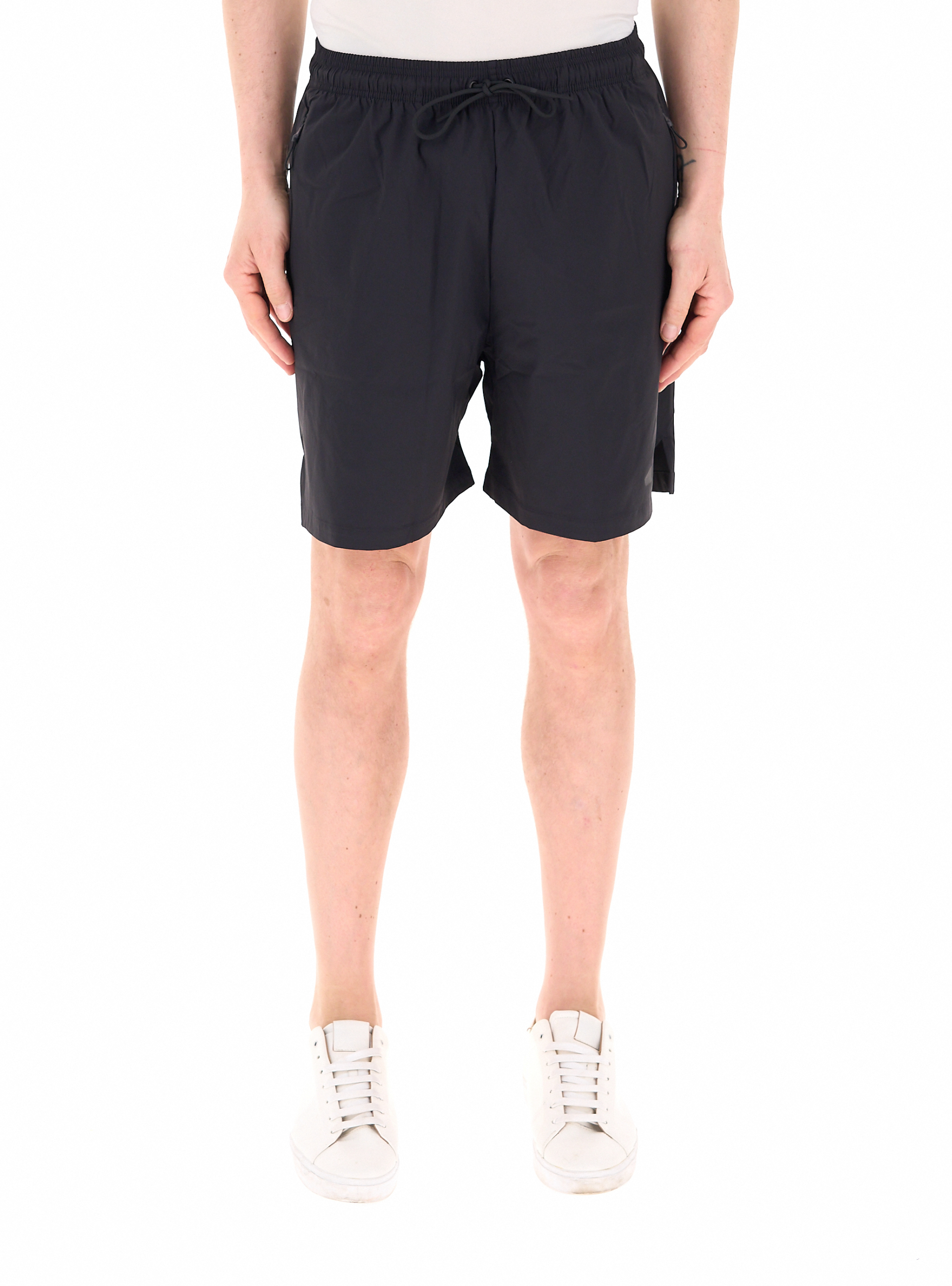 Adidas Bermuda elasticizzati NERO