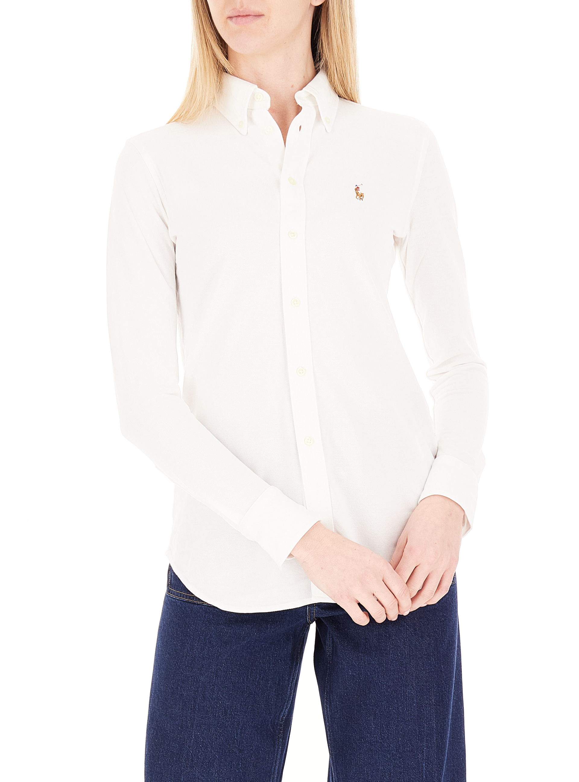 Camicia in cotone BIANCO L