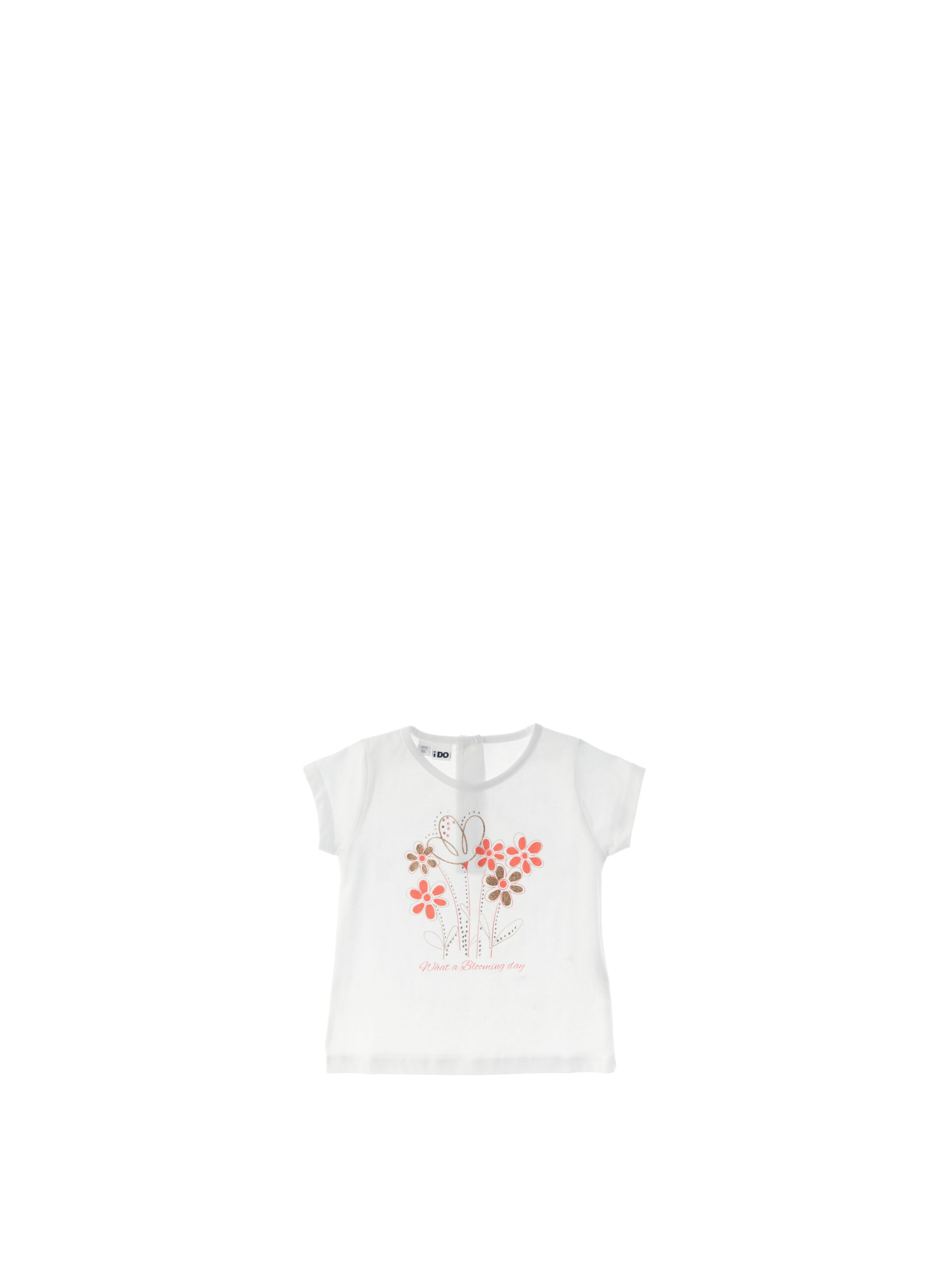 IDO T-shirt girocollo PANNA 12M