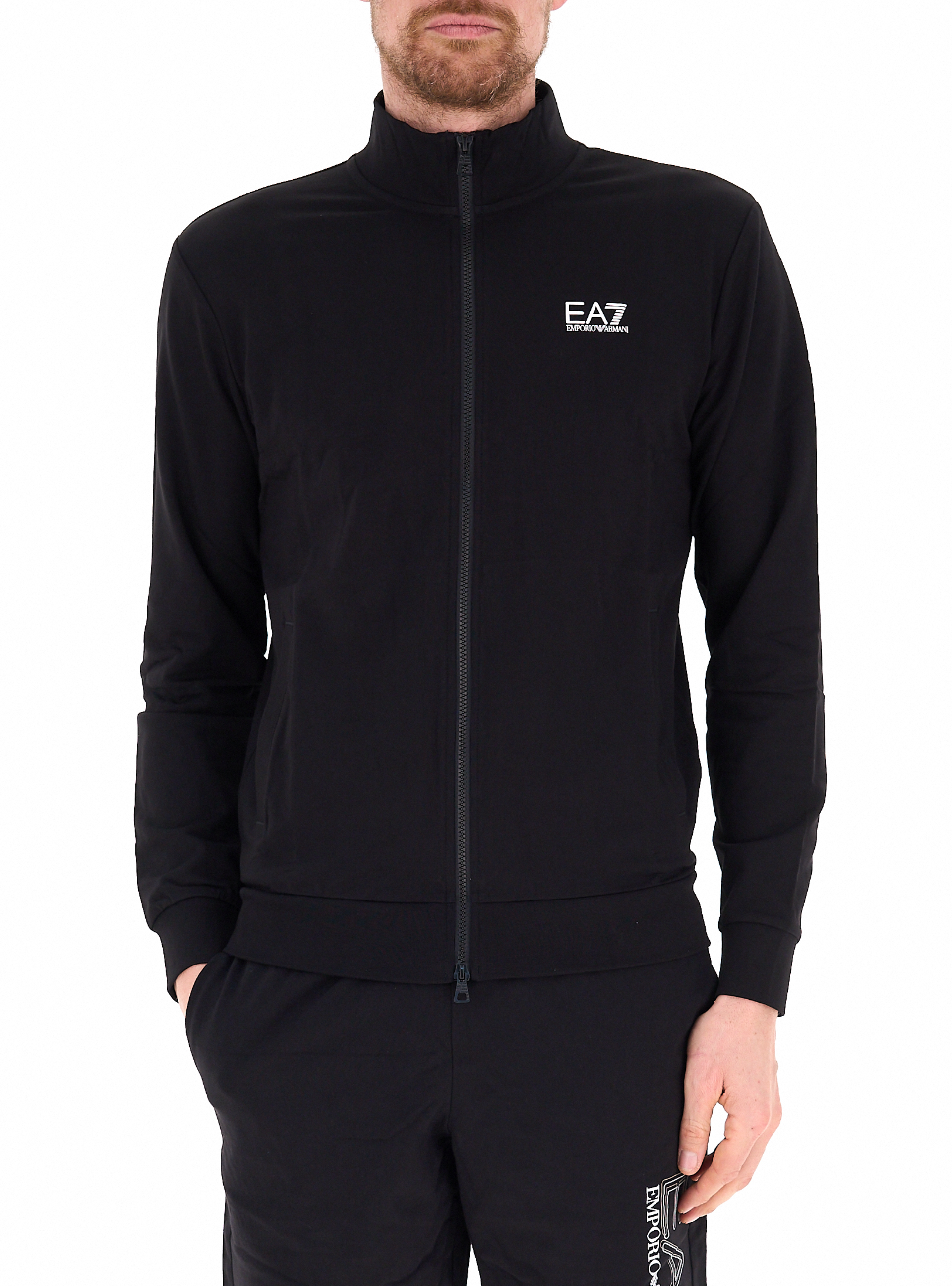 Felpa in cotone NERO M