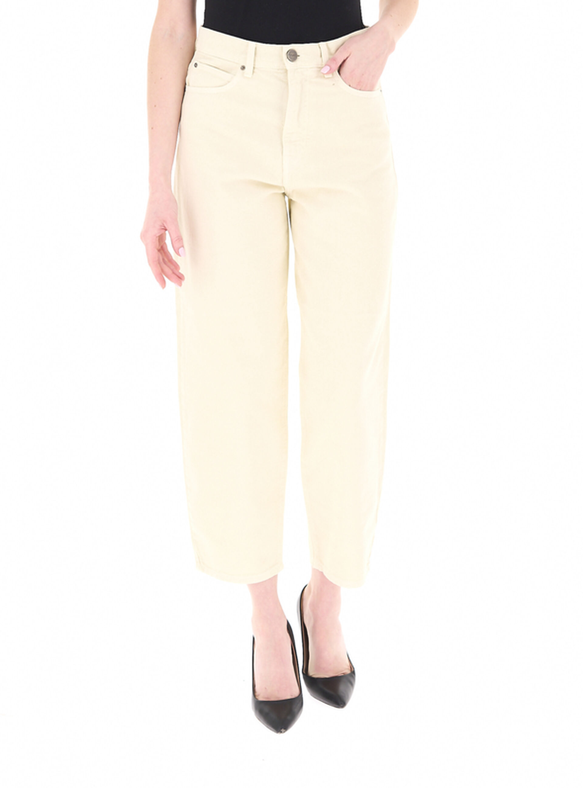 Pinko Jeans wide leg CREMA 25