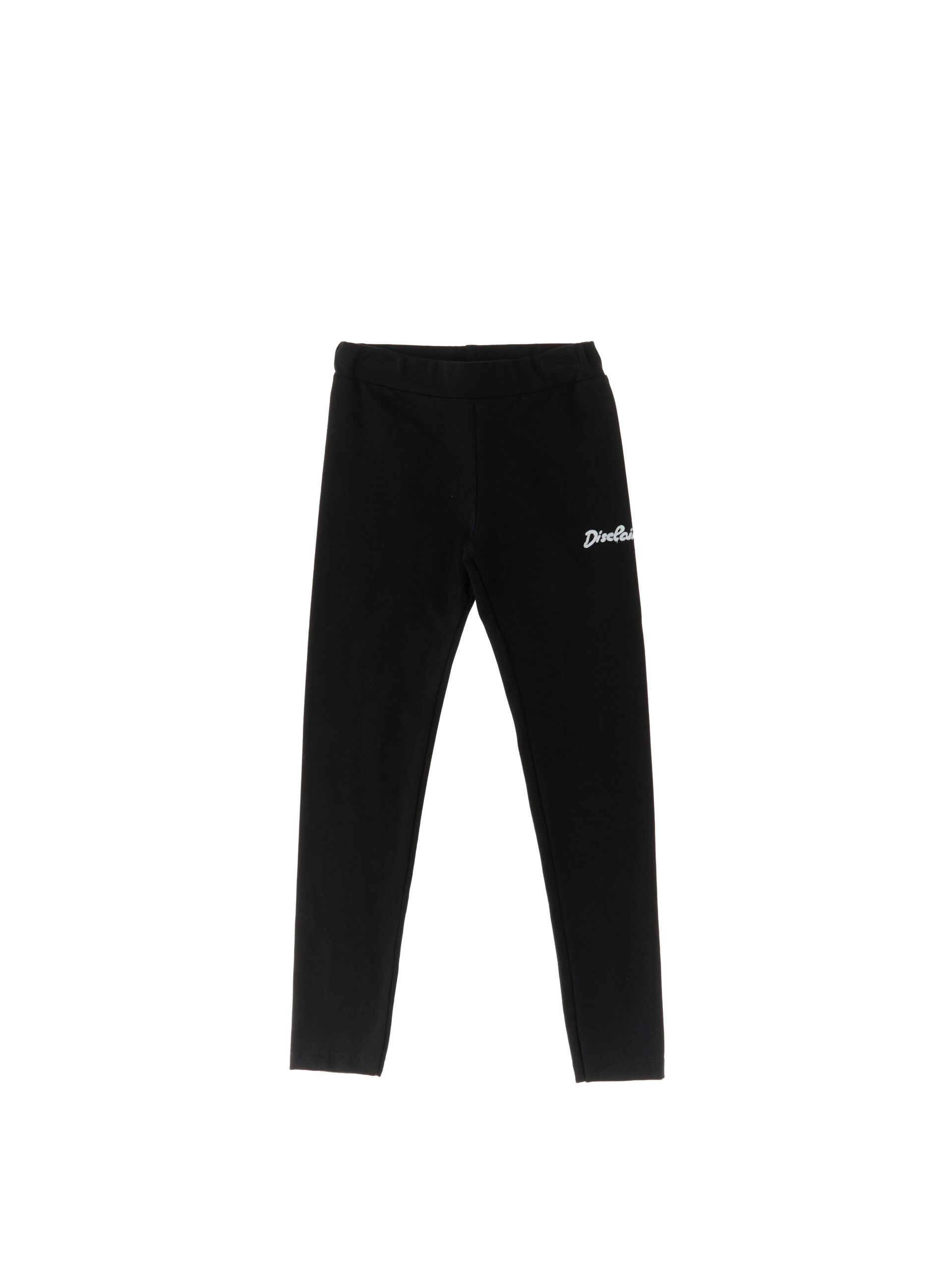 DISCLAIMER Leggings in cotone NERO