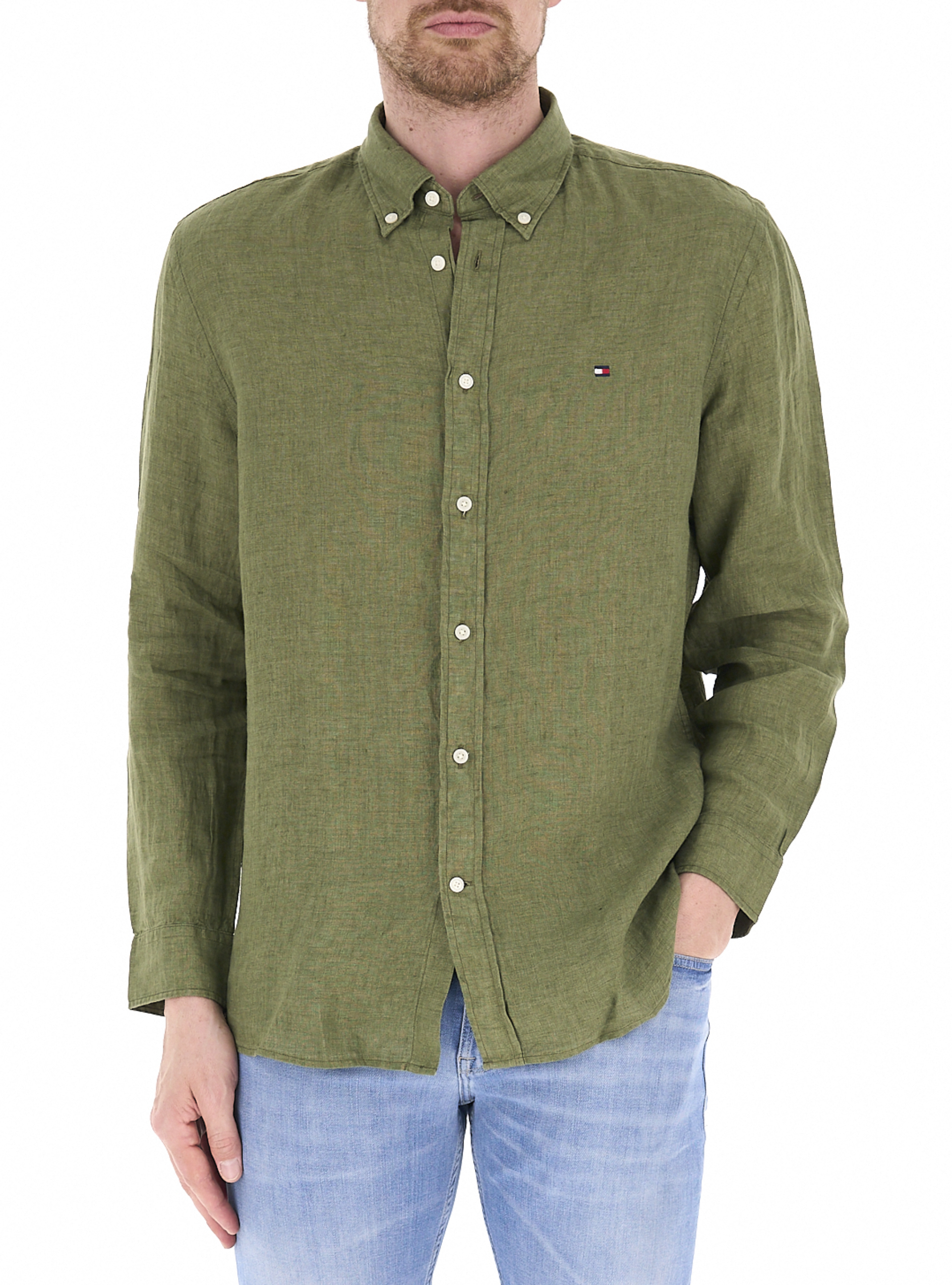 Camicia in lino TOMMY HILFIGER